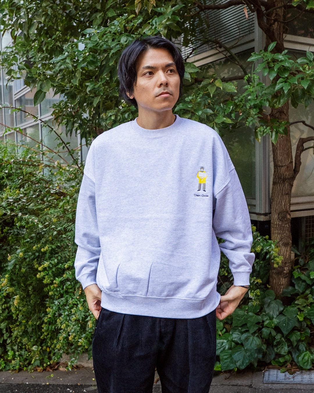 自転車降りてくださいおばさんスウェット