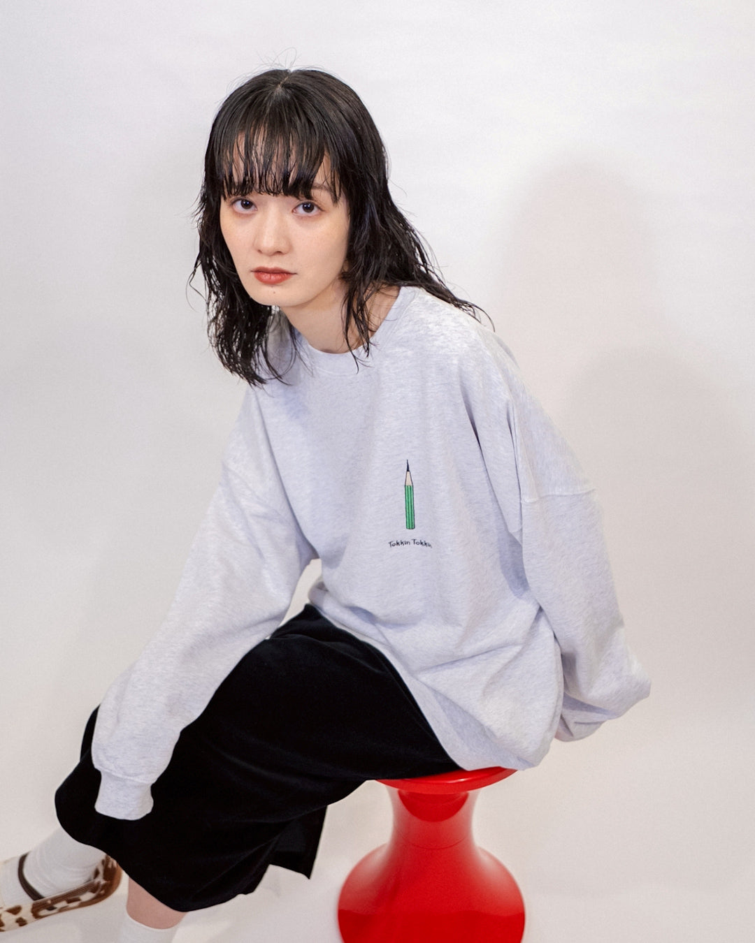 鉛筆の芯がトッキントッキンスウェット