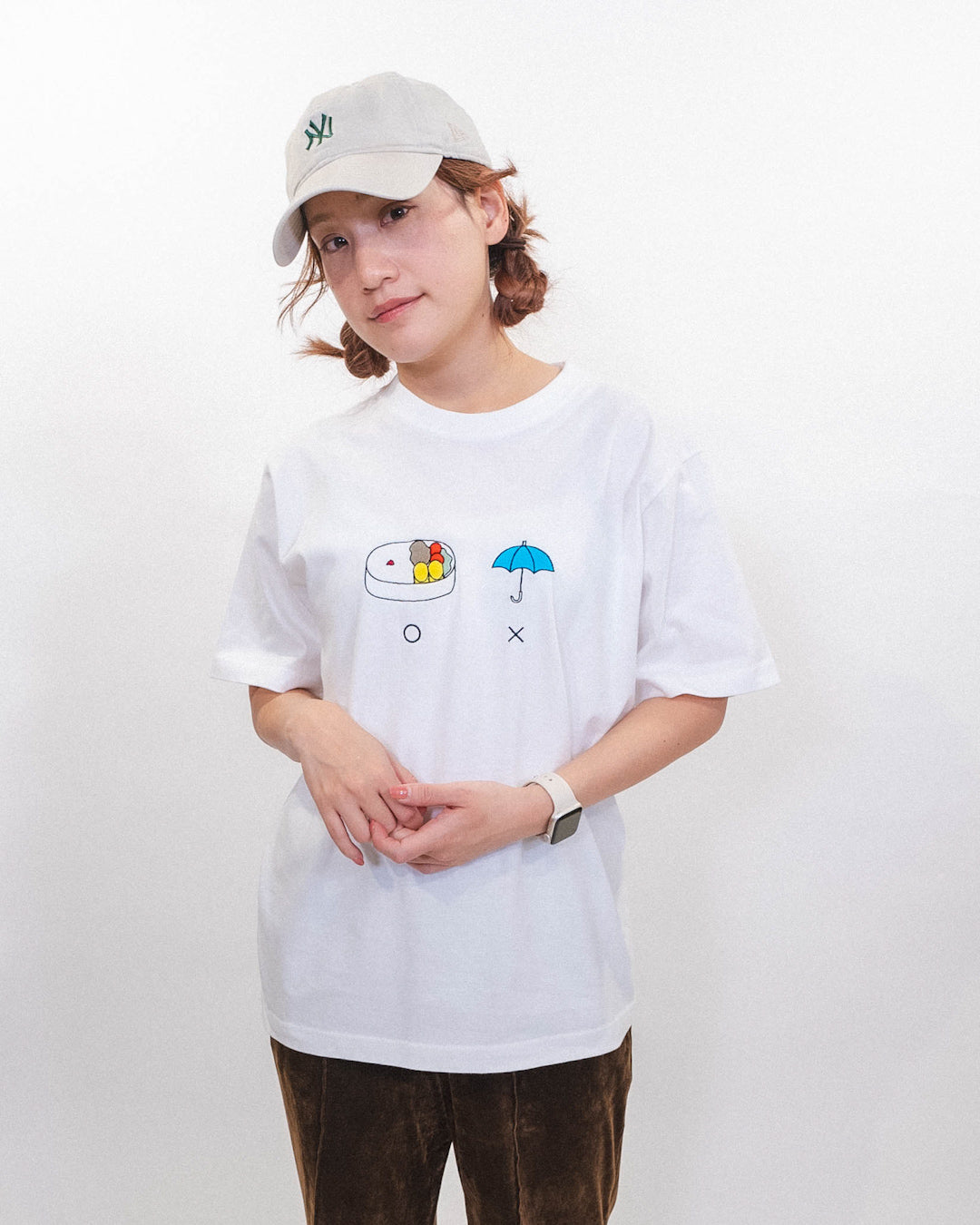 【受注】弁当忘れても傘忘れるなTee