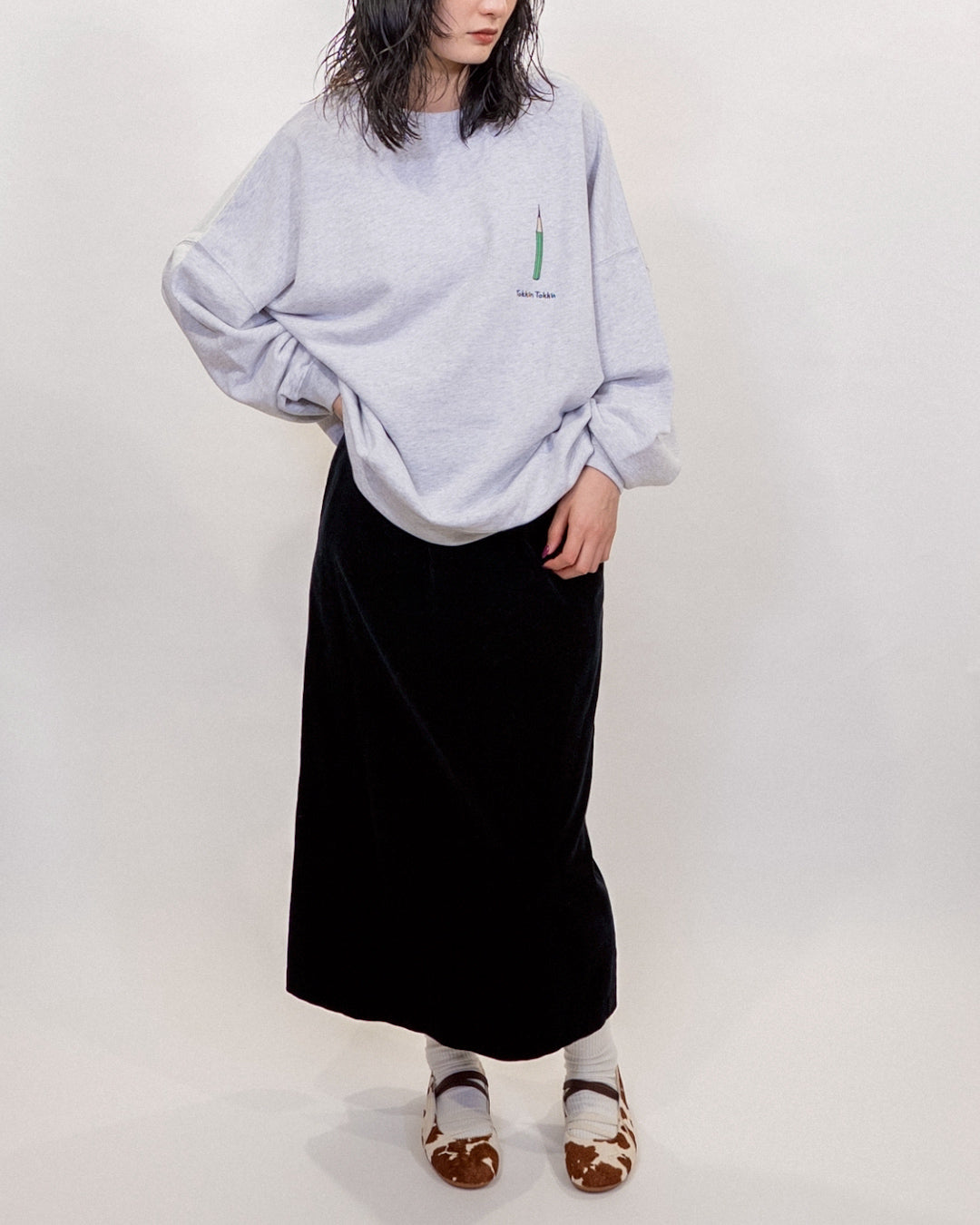 鉛筆の芯がトッキントッキンスウェット