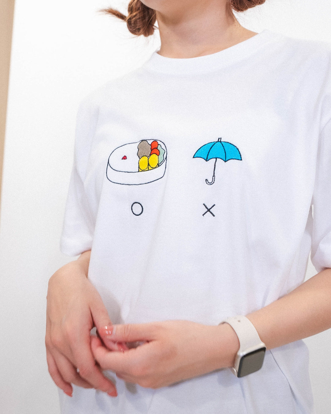 【受注】弁当忘れても傘忘れるなTee