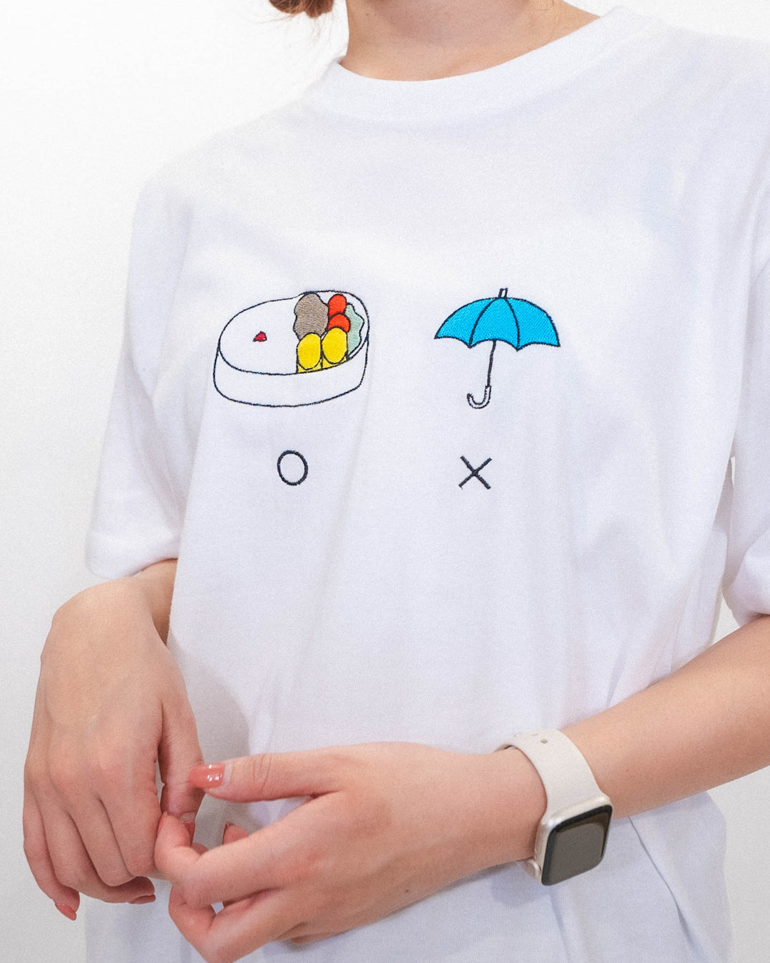 【受注】弁当忘れても傘忘れるなTee