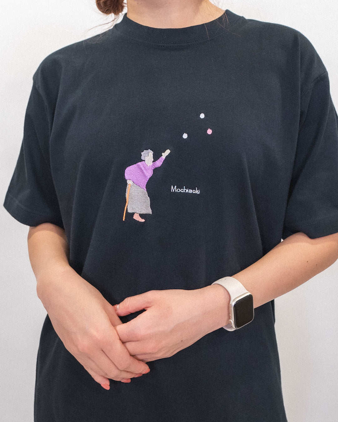 餅キャッチ婆Tee