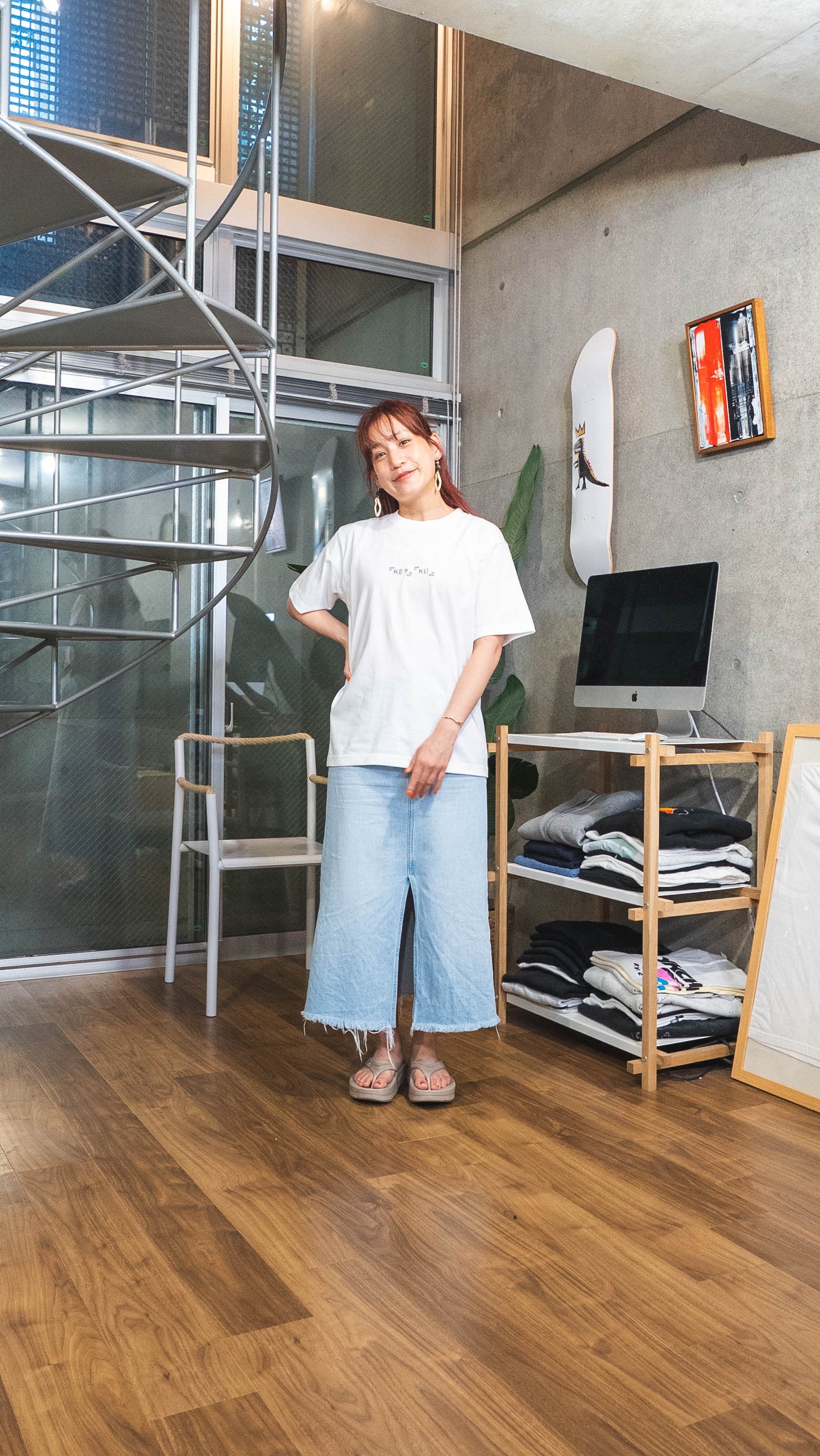 【受注】世界一短い会話け?く。Tee