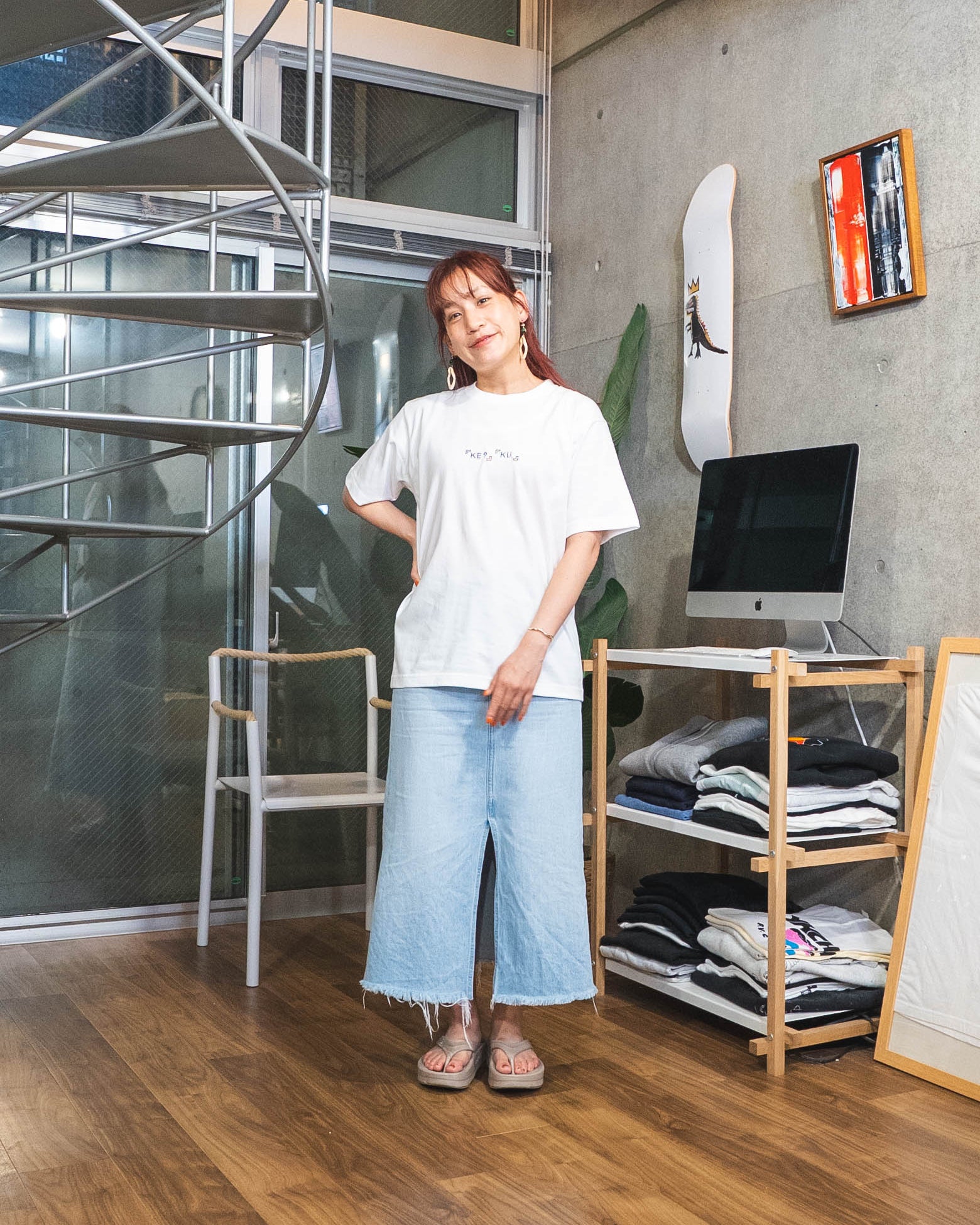 世界一短い会話け?く。Tee