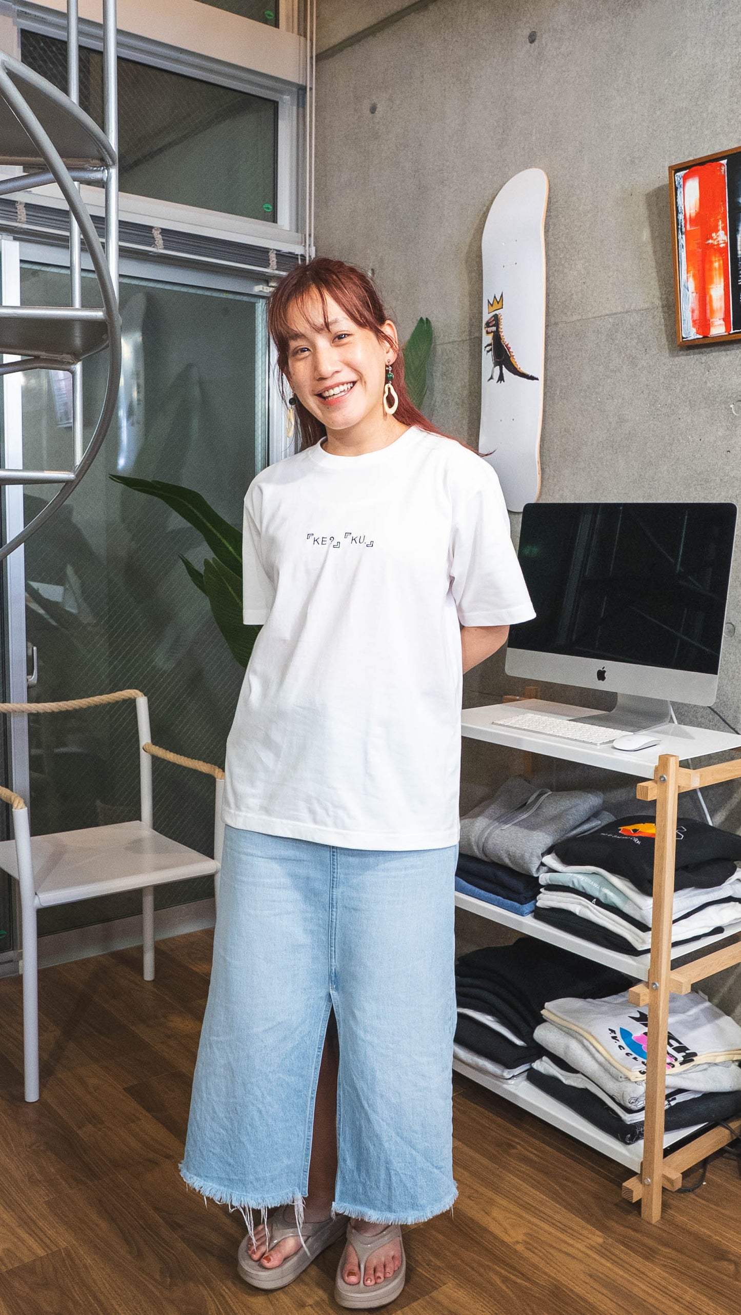 【受注】世界一短い会話け?く。Tee