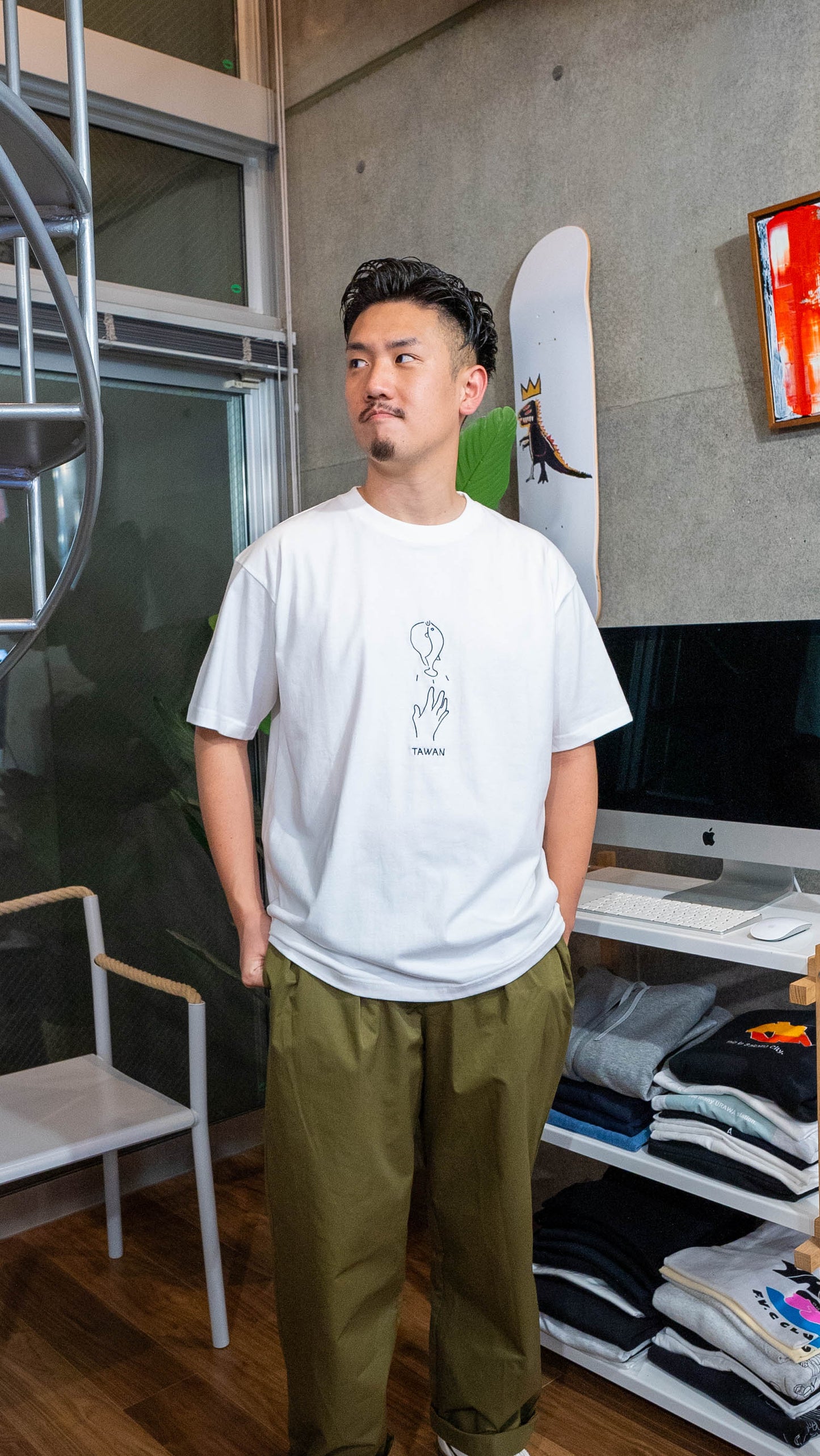 【受注】フグに「たわん」Tee