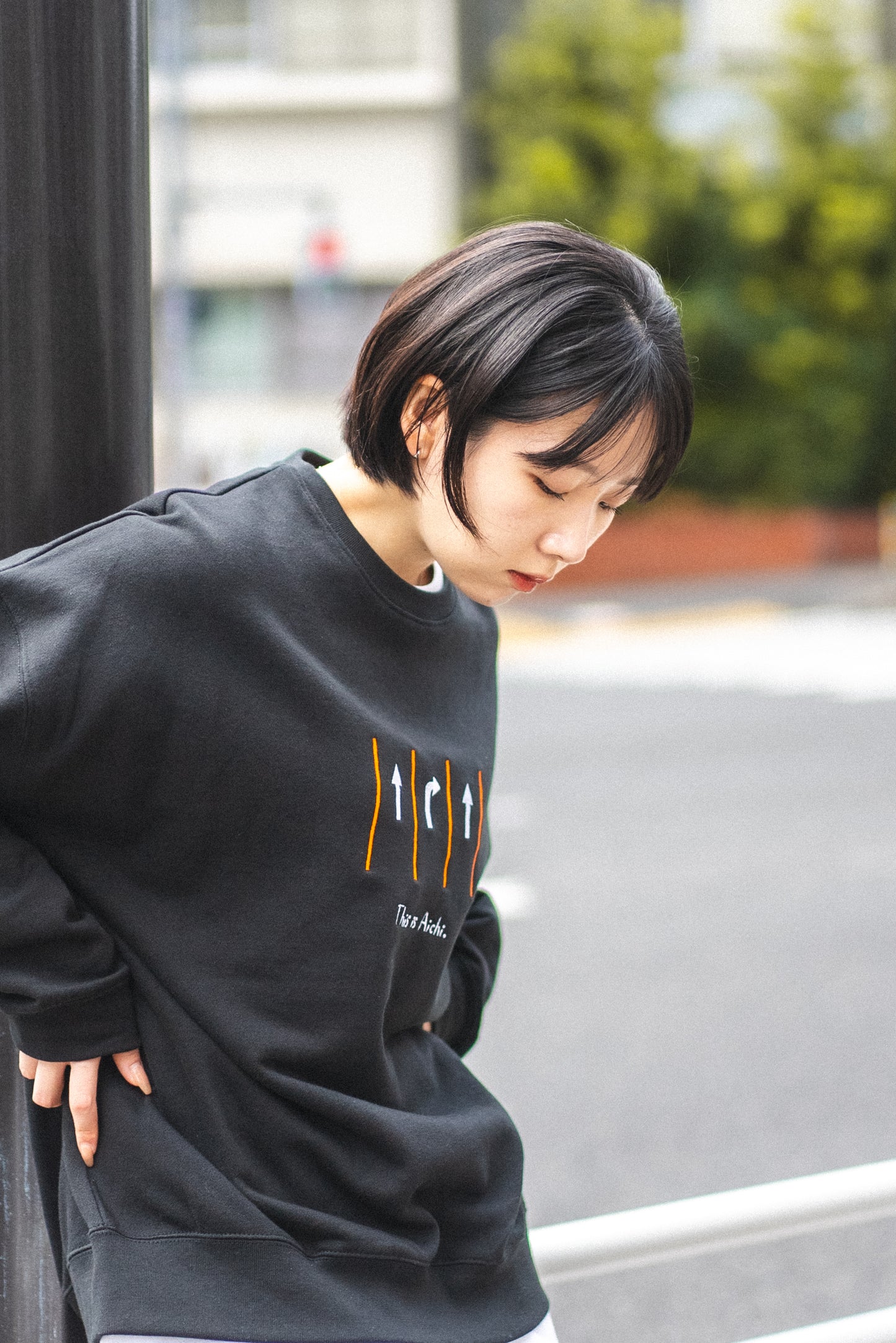 【受注】愛知県の危険道路スウェット