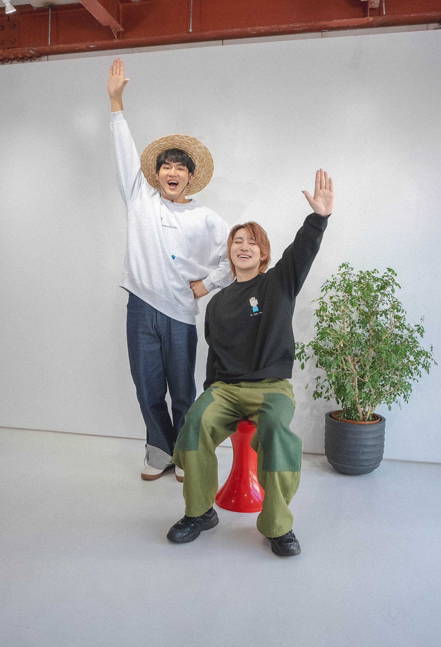 はい元気ですスウェット