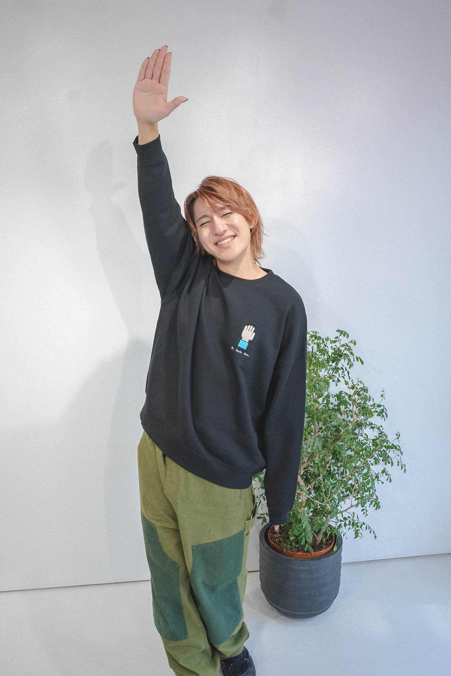 はい元気ですスウェット