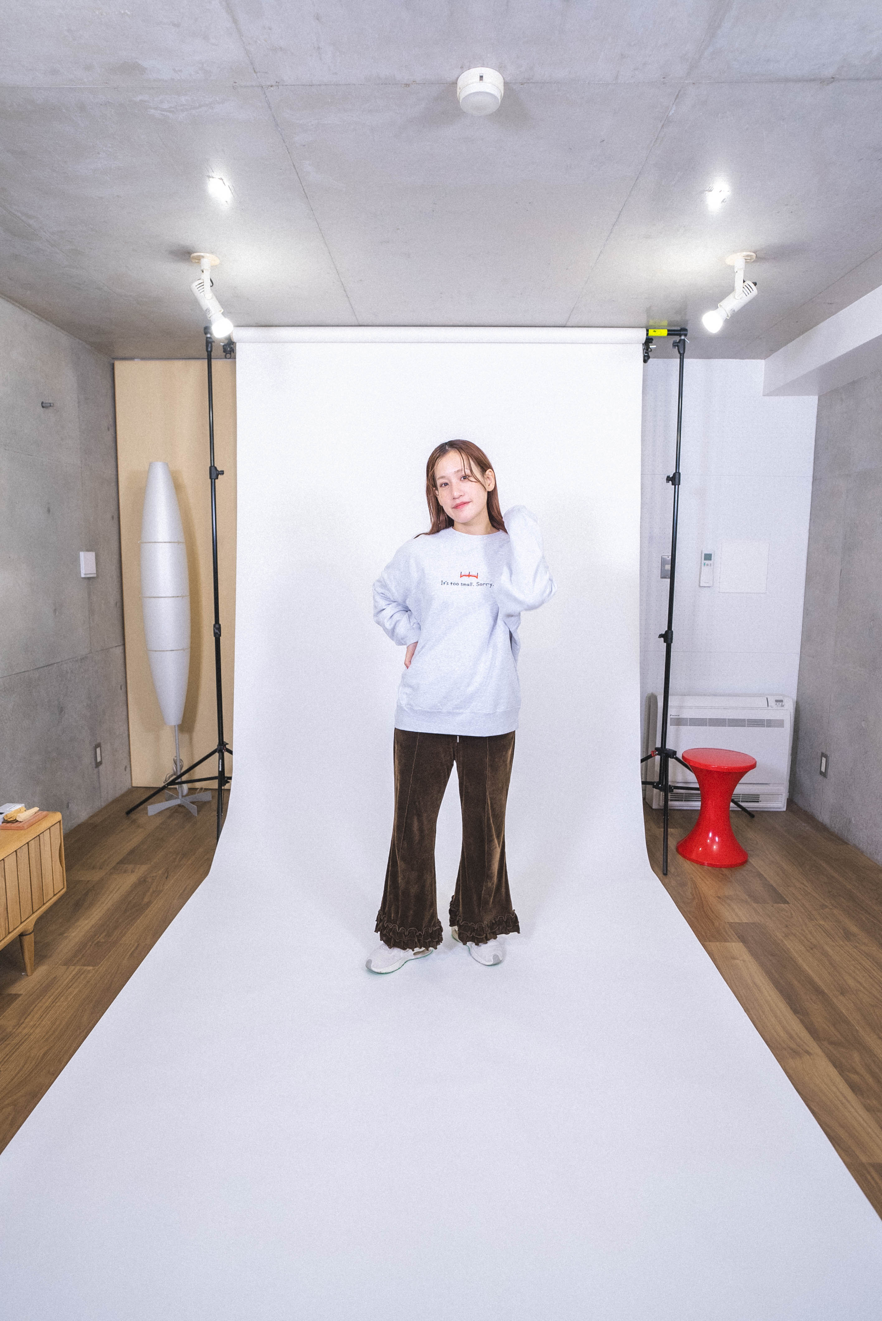 【受注】赤い小さなあの橋スウェット