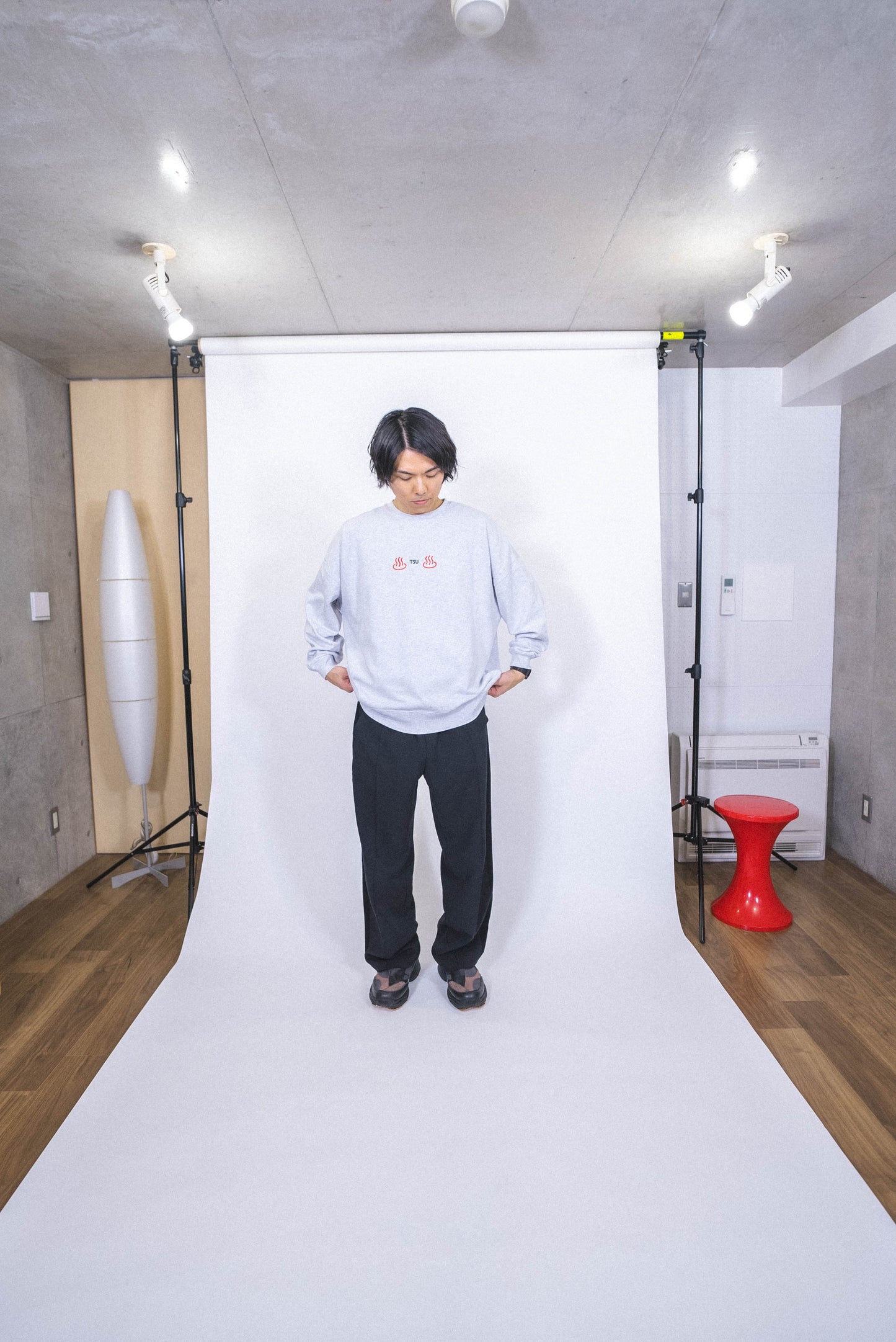 【受注】読めない温泉スウェット