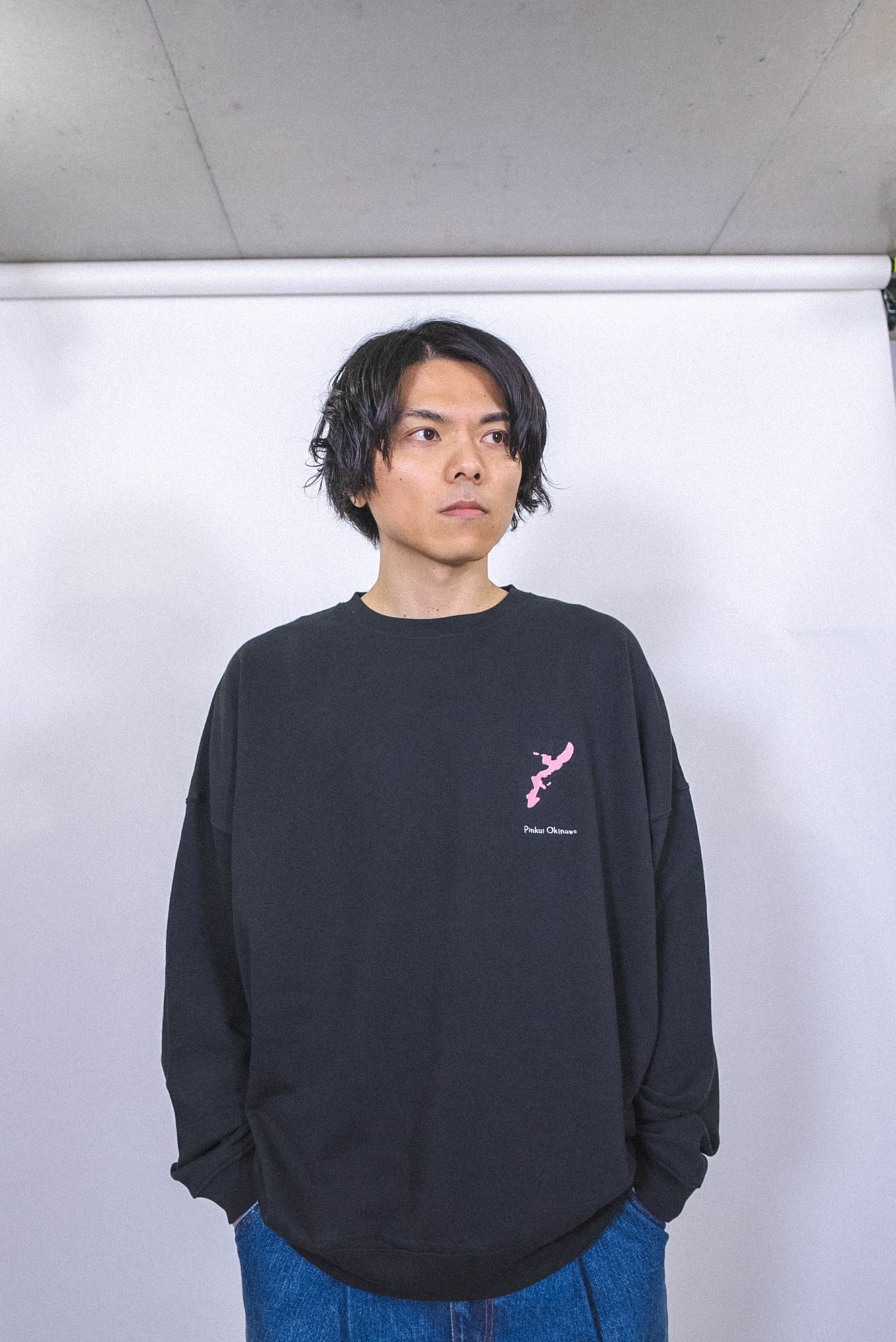 ピンクい沖縄スウェット