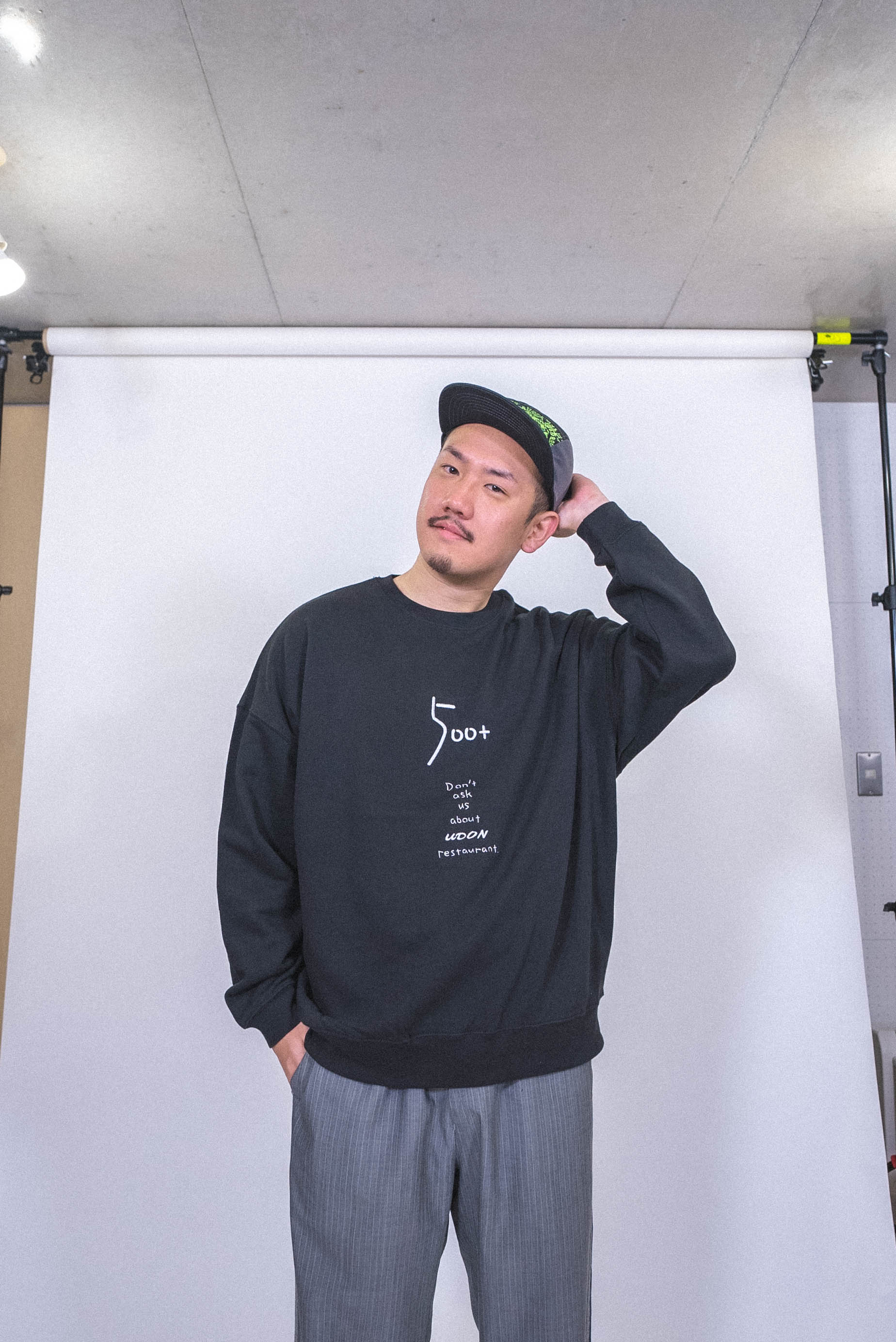 【受注】うどん屋は聞いてこないでスウェット