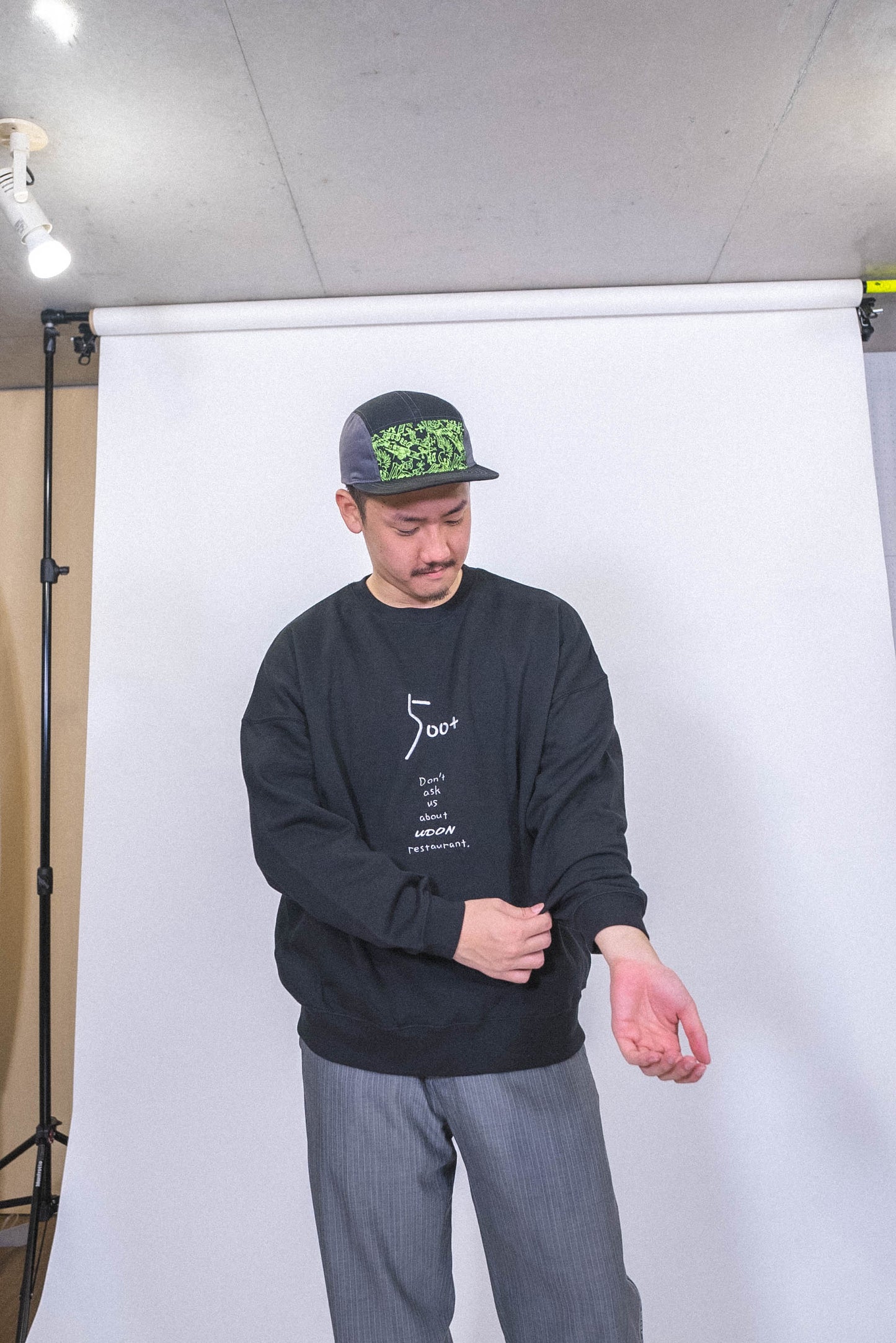 【受注】うどん屋は聞いてこないでスウェット