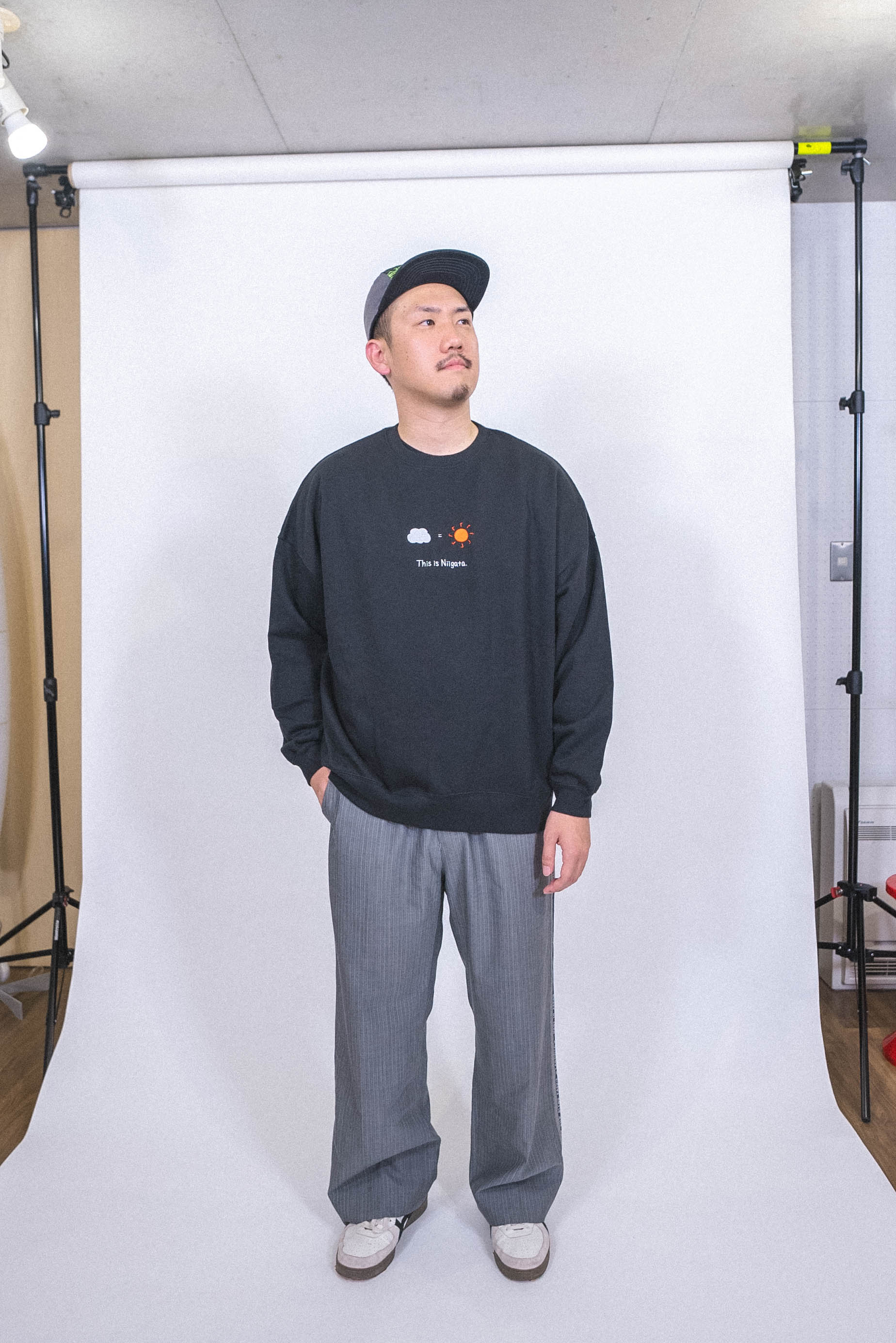 曇りでも晴れスウェット