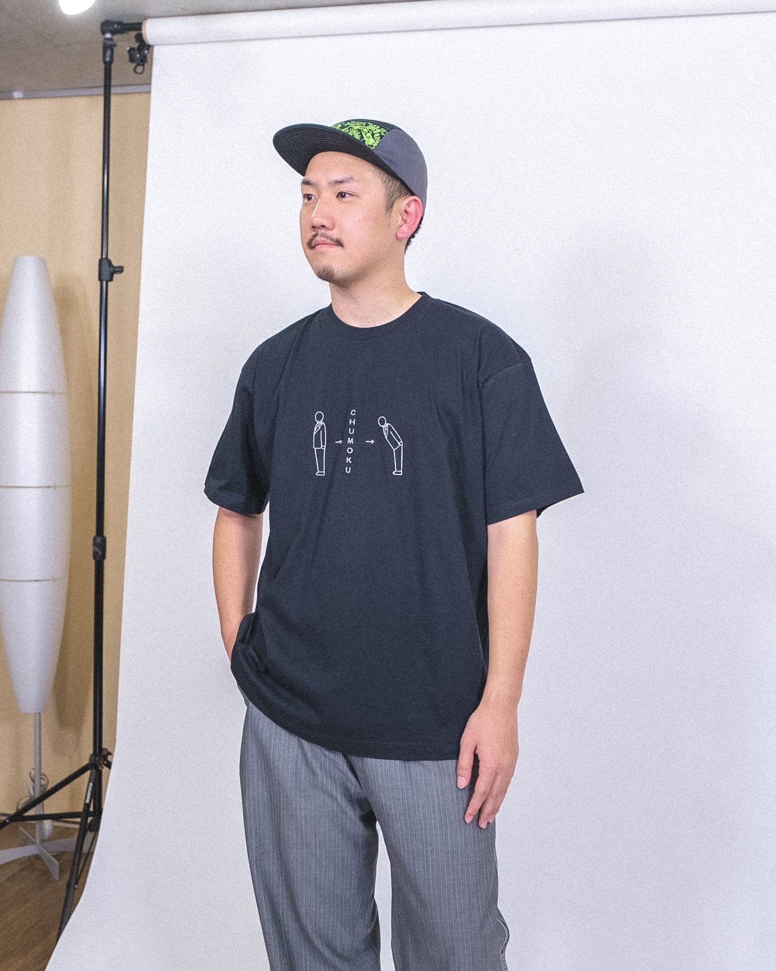 注目を挟む群馬県民Tee