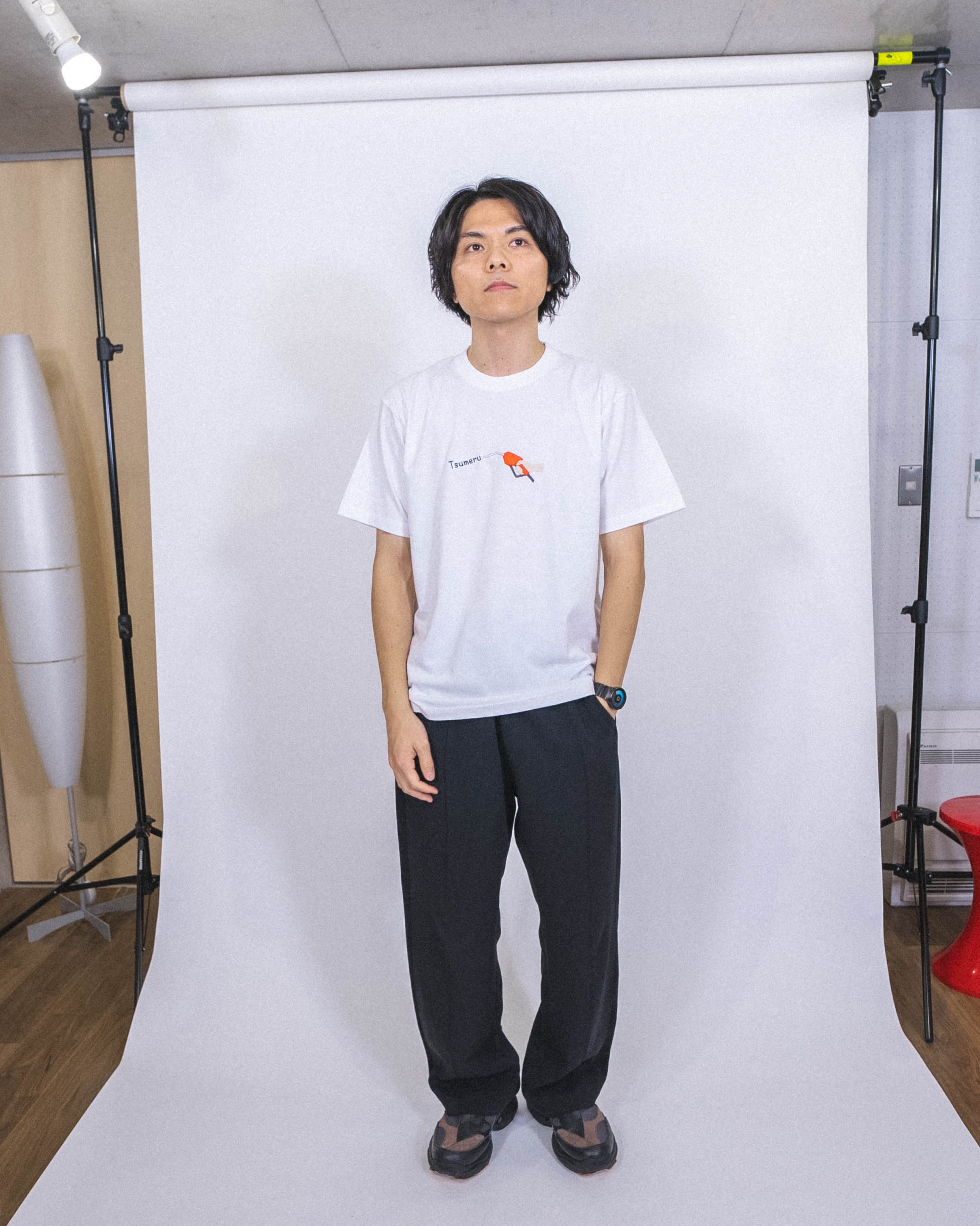 ガソリン詰めるTee