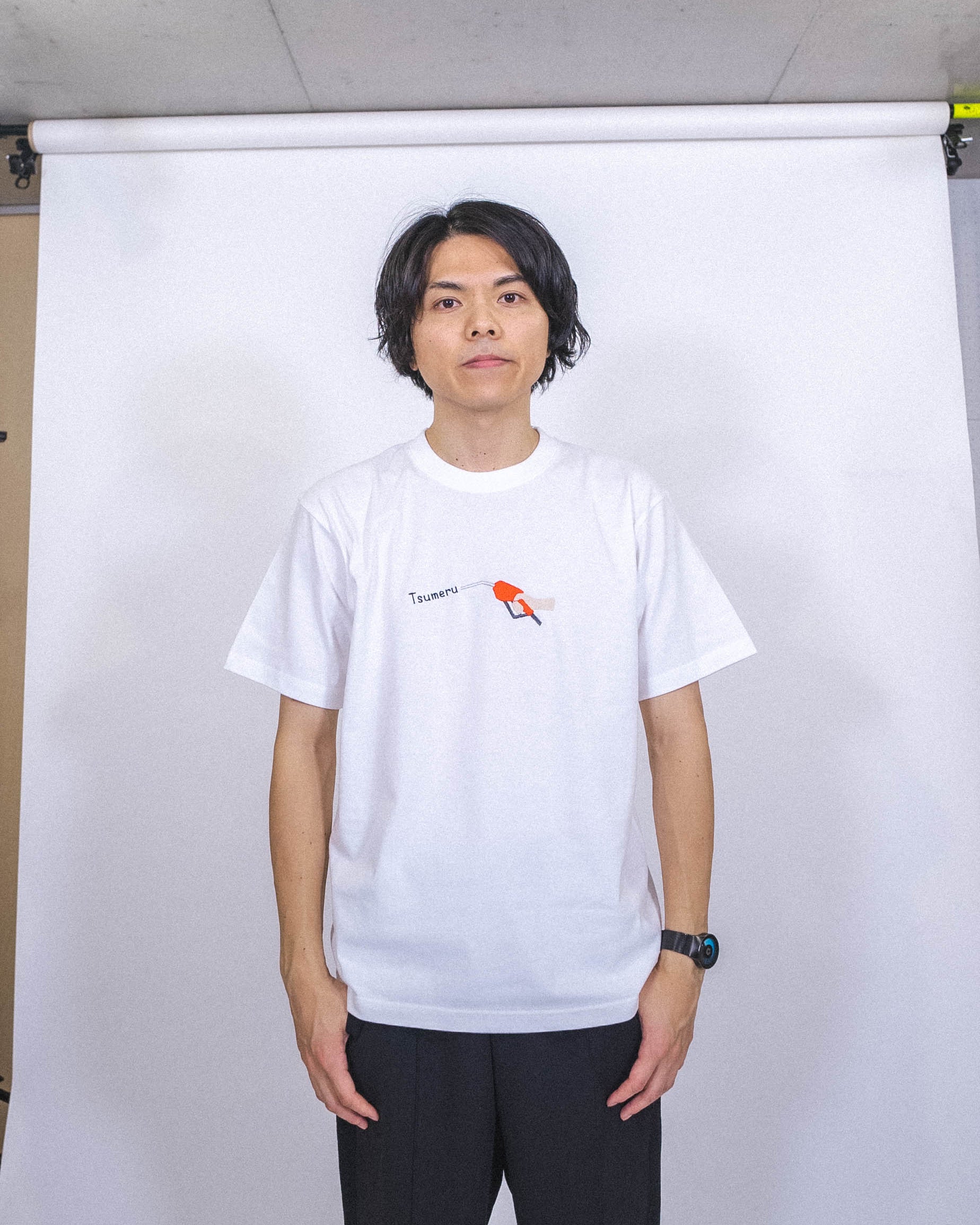 ガソリン詰めるTee