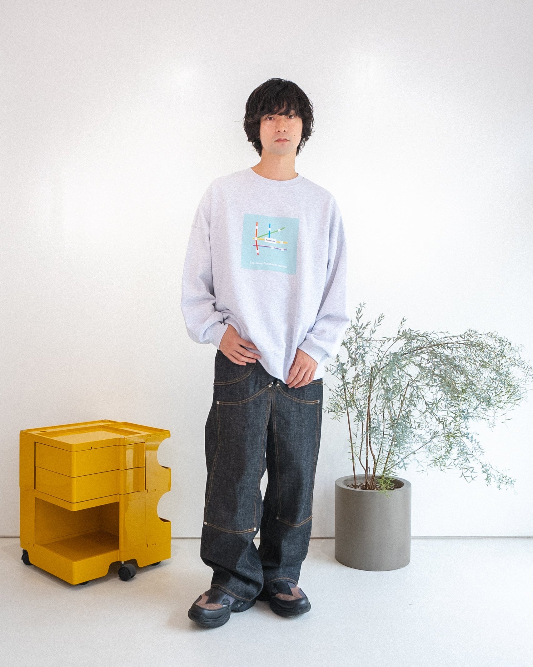 船橋ってつく駅多すぎスウェット