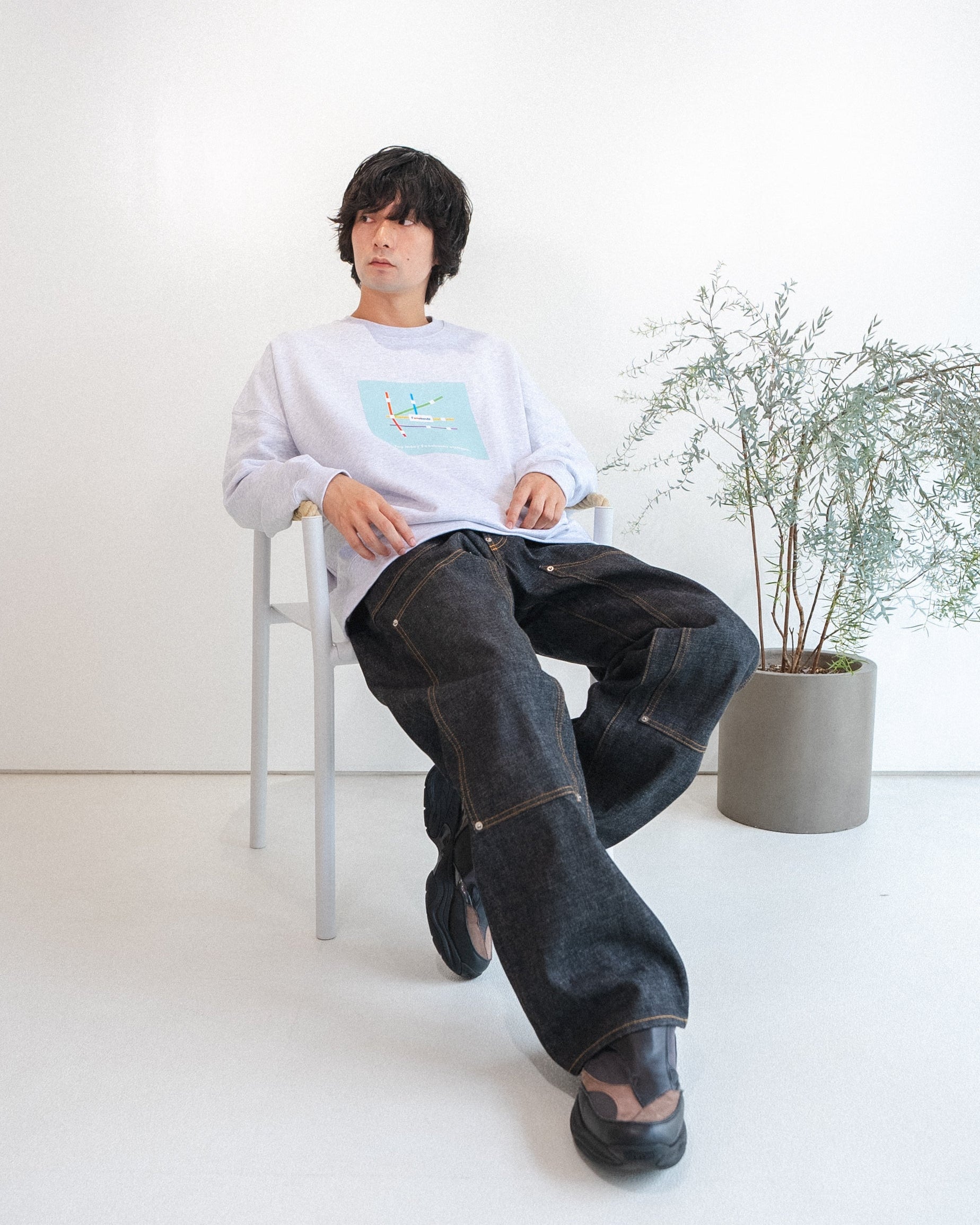 船橋ってつく駅多すぎスウェット