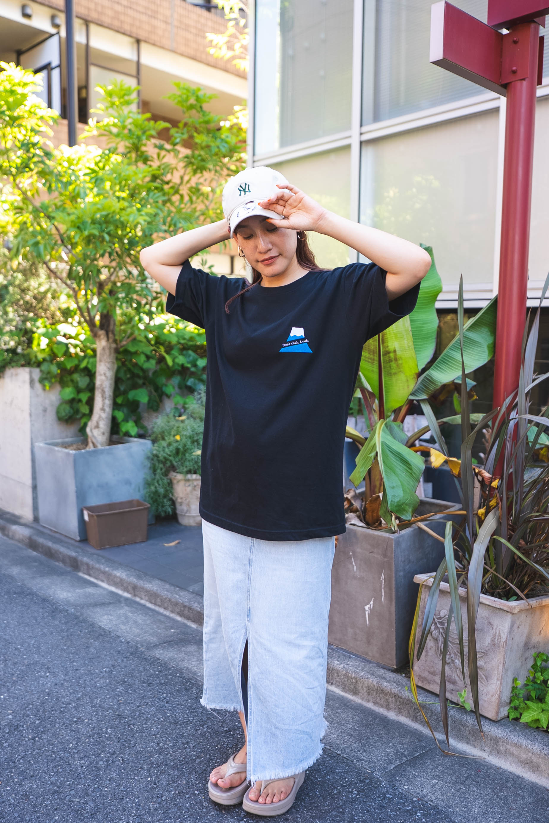 【受注】富士山は登らず観るものTee
