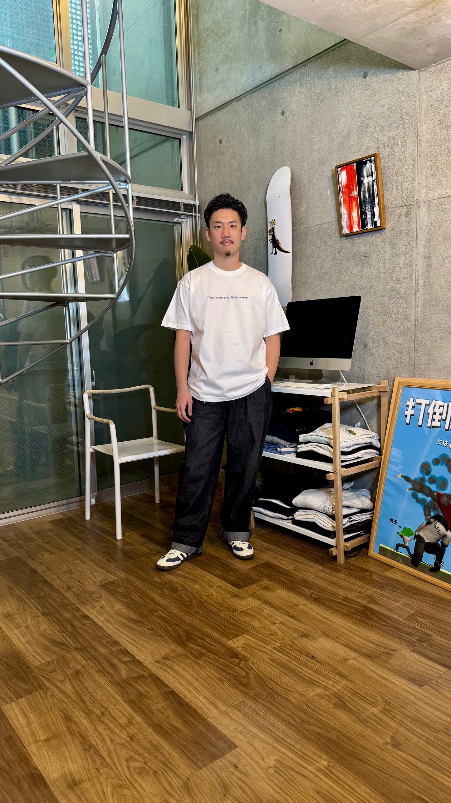 【受注】琵琶湖の水止めたろかTee
