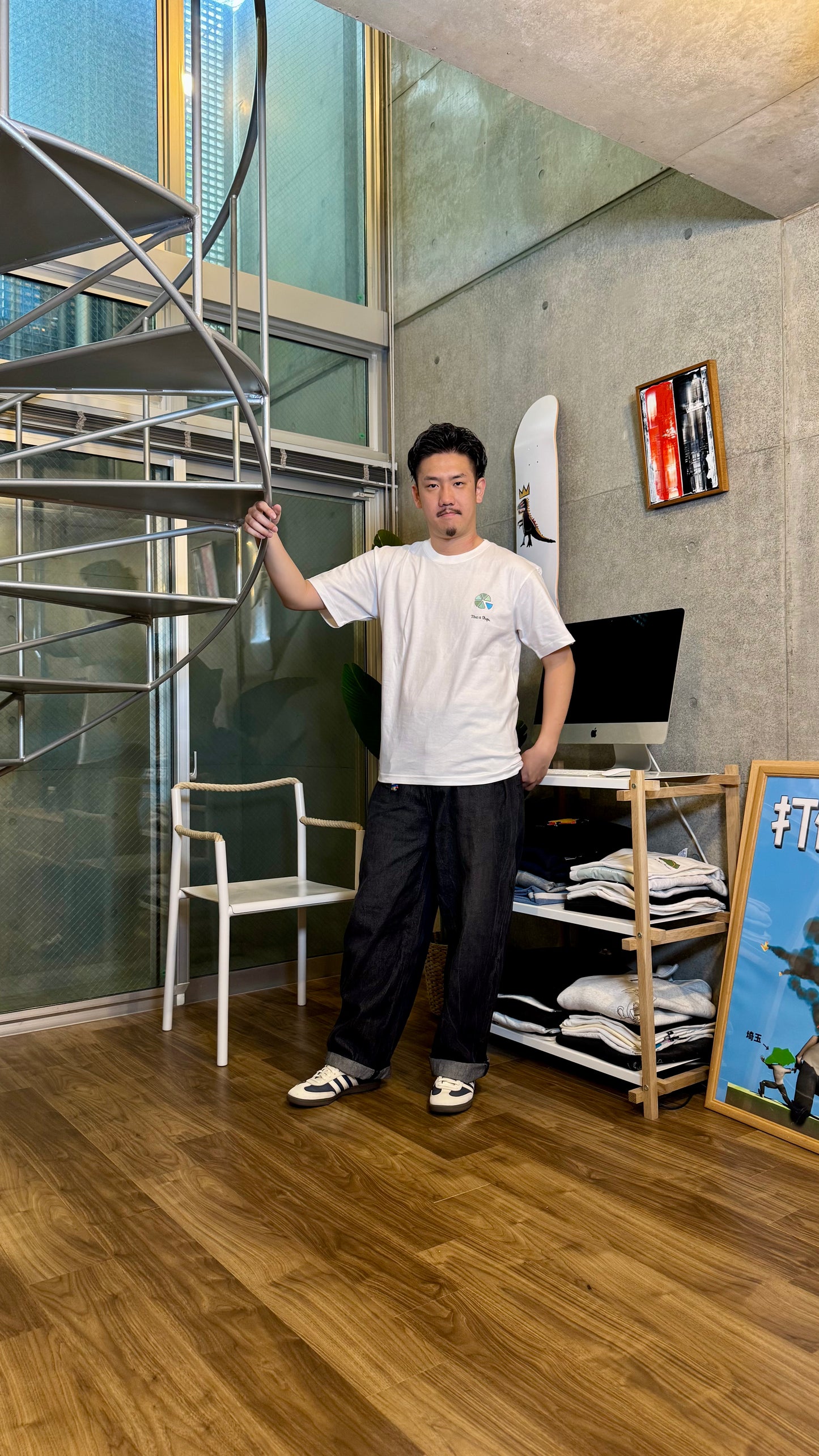 【受注】県の6分の1琵琶湖Tee