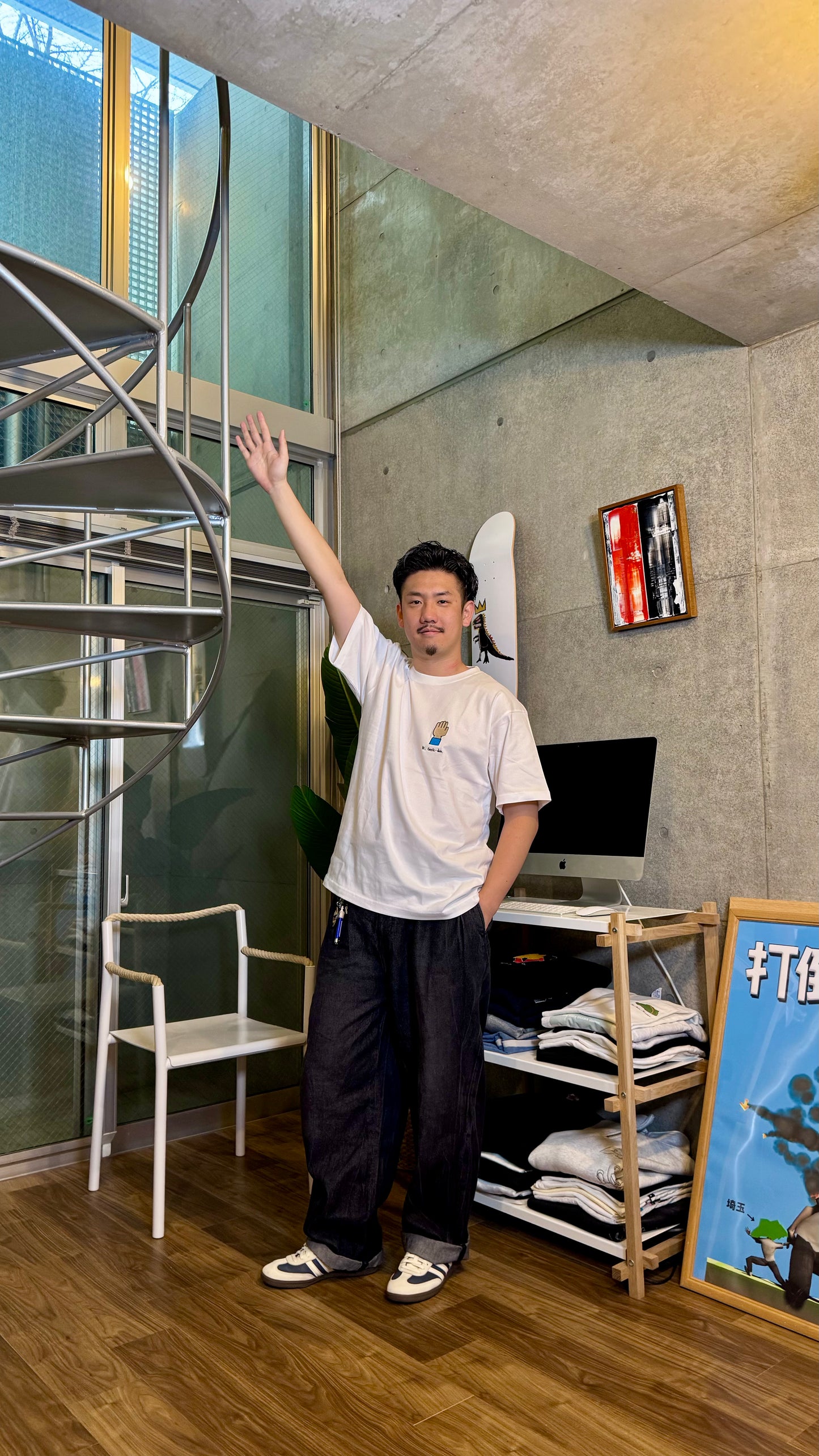 はい、元気です。Tee