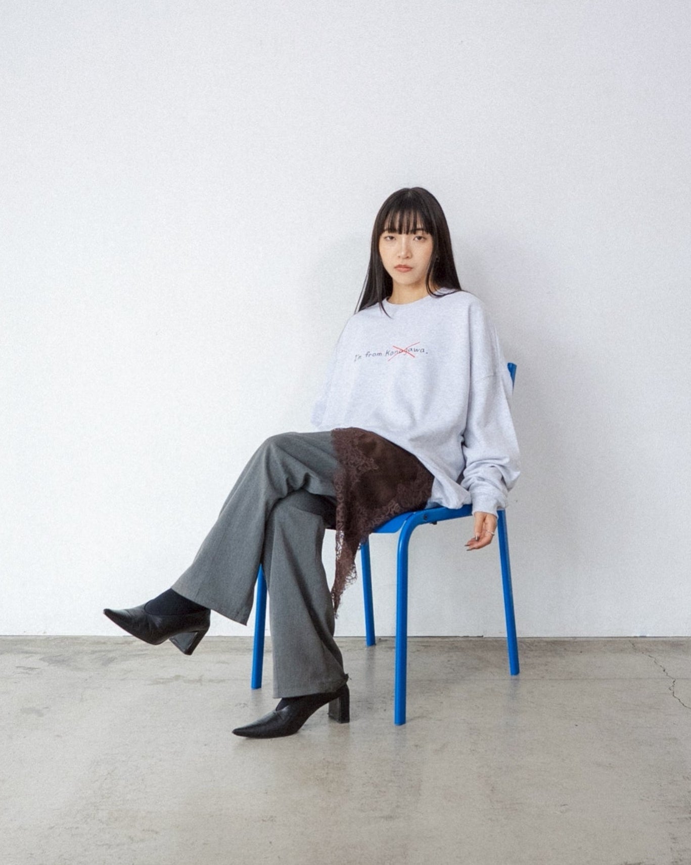 出身は神奈川って言わないスウェット