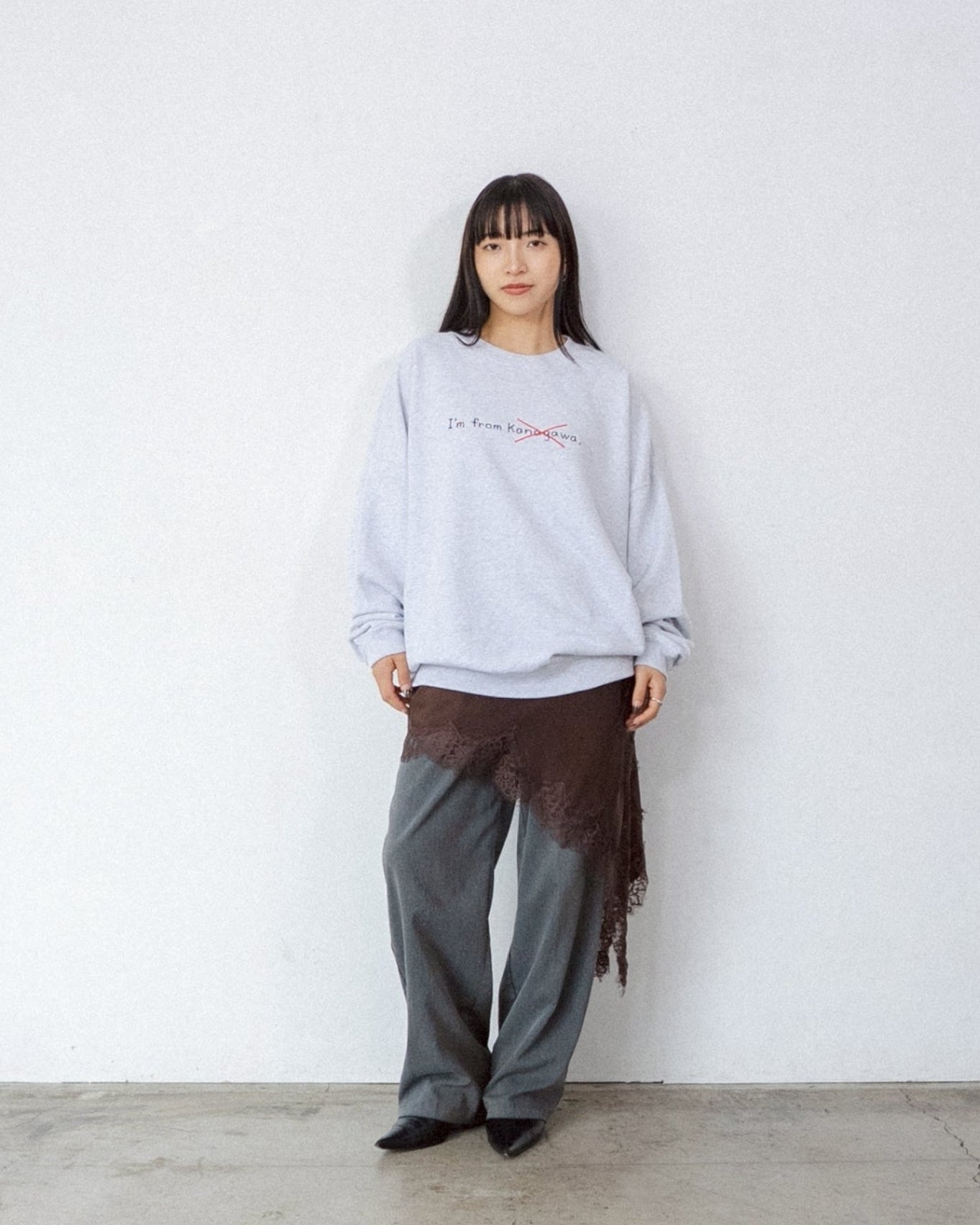 出身は神奈川って言わないスウェット