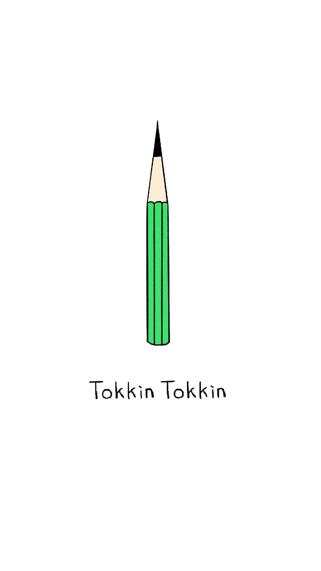 鉛筆の芯がトッキントッキンTee