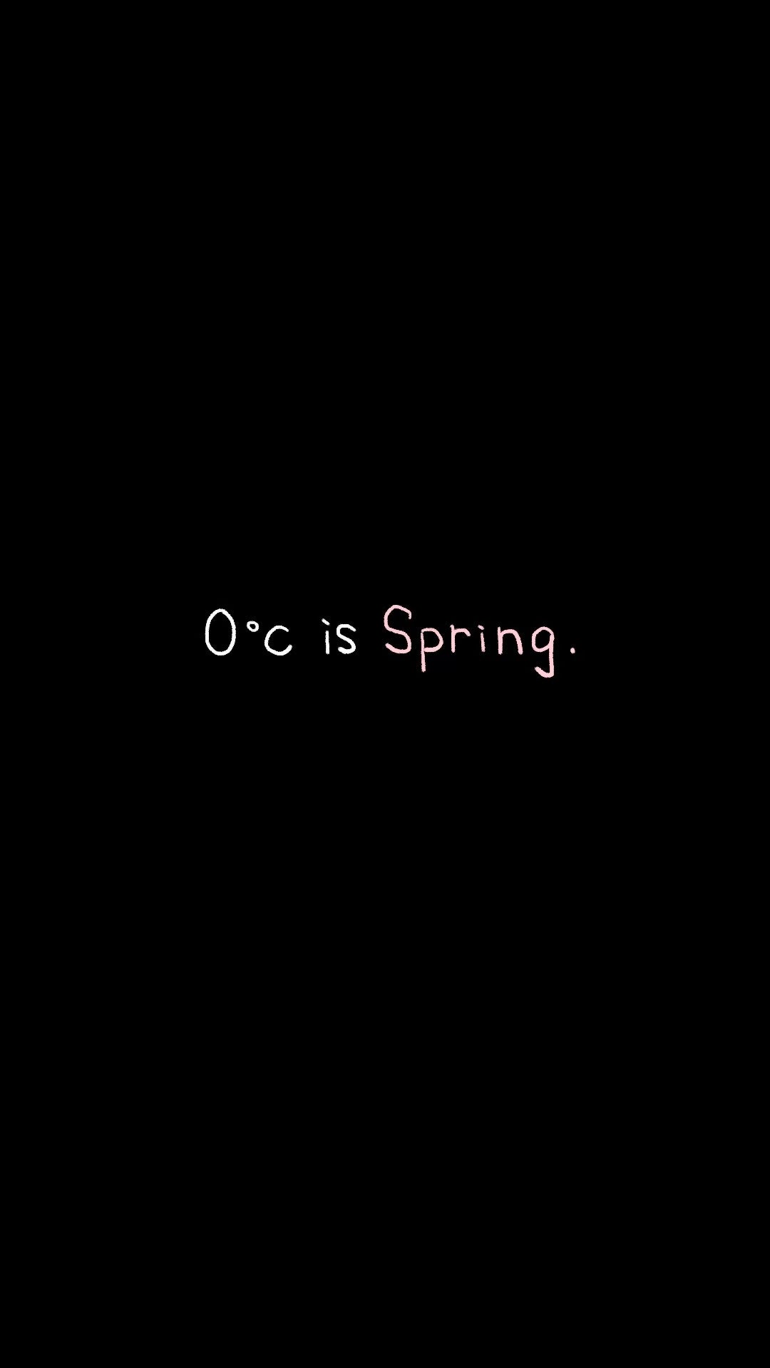【受注】0℃は春の訪れTee