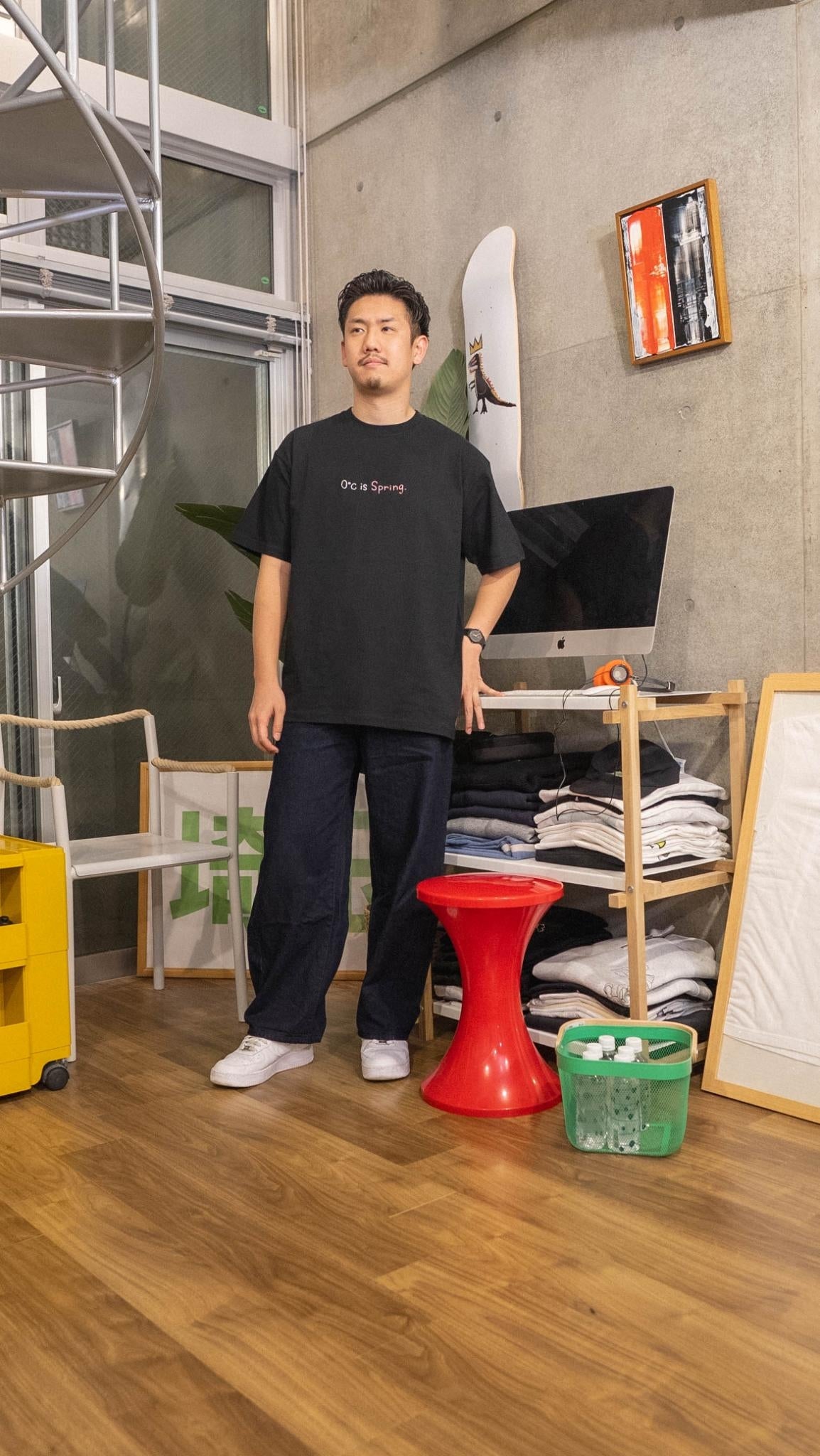 【受注】0℃は春の訪れTee