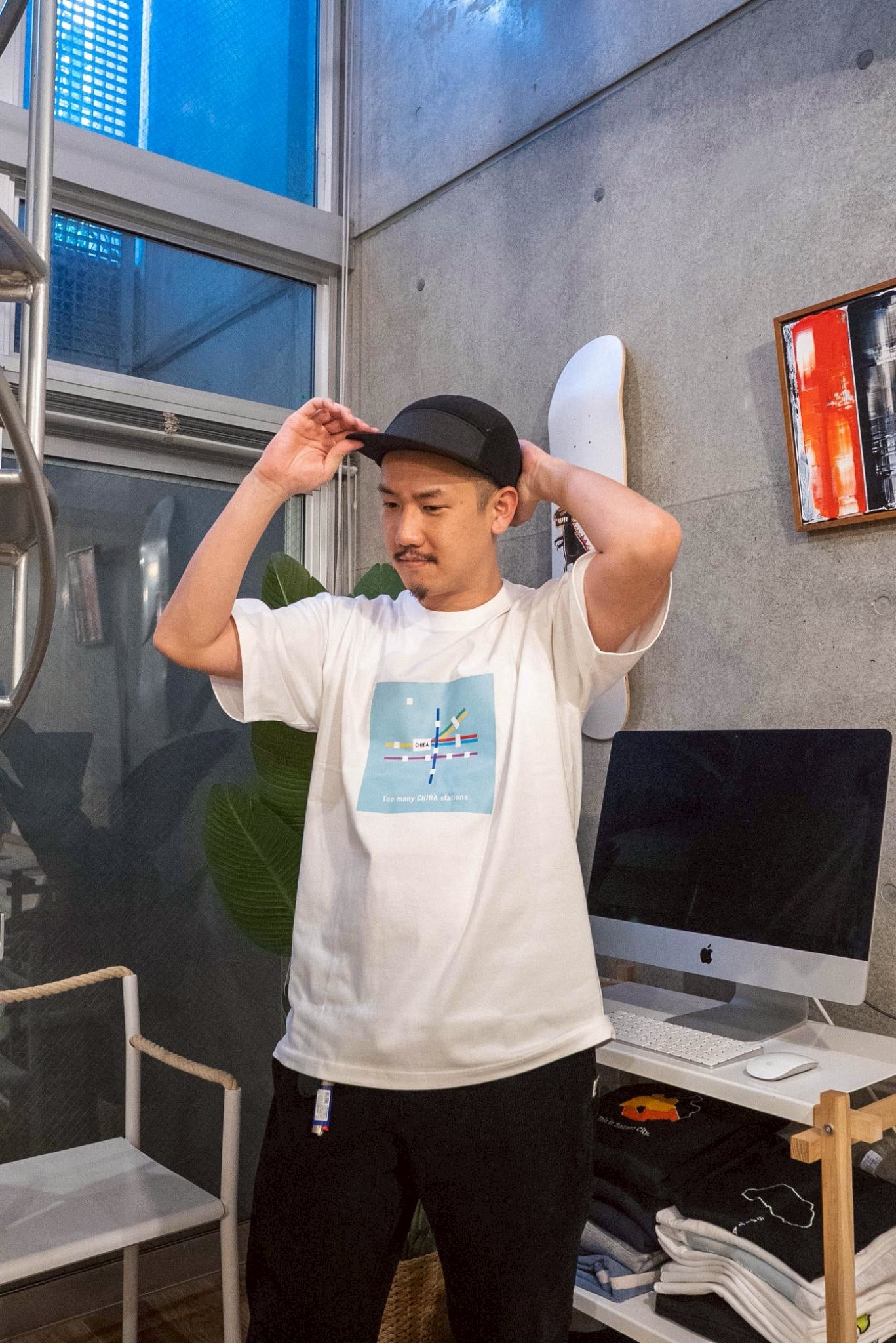 【受注】「千葉」ってつく駅多すぎTee