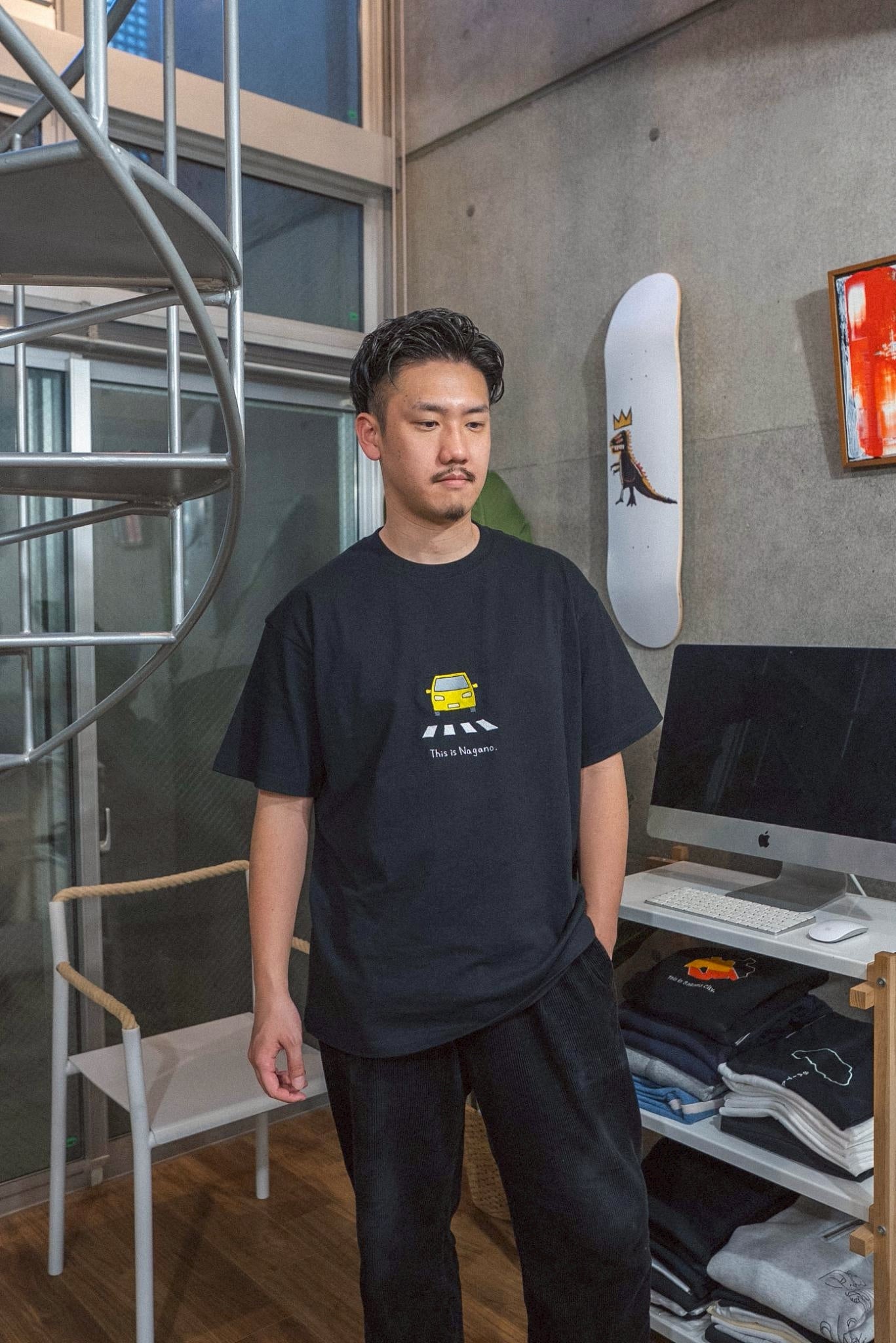 【受注】車の一時停止率が優秀すぎる長野Tee
