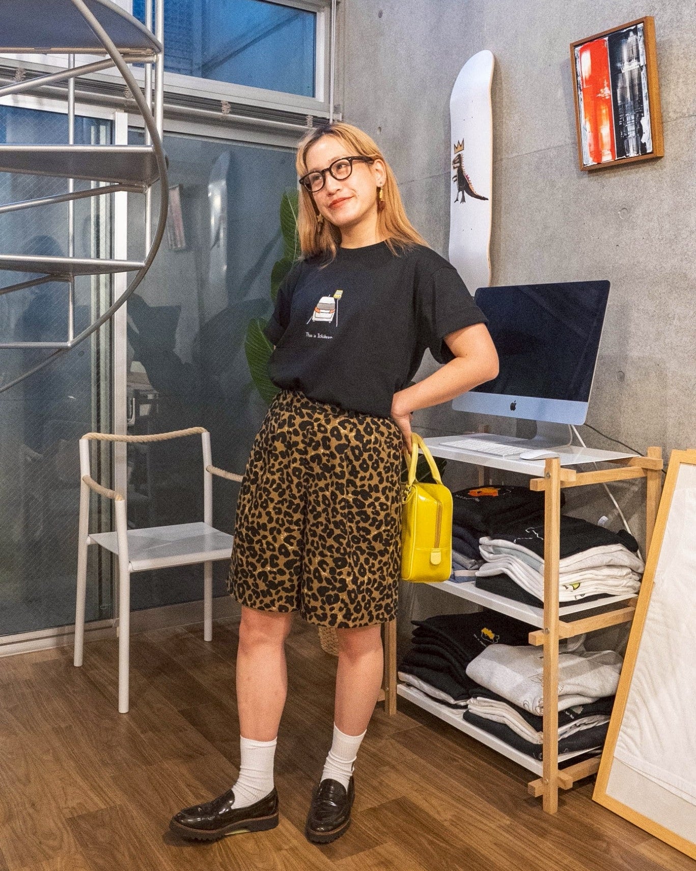 市川の道狭すぎTee