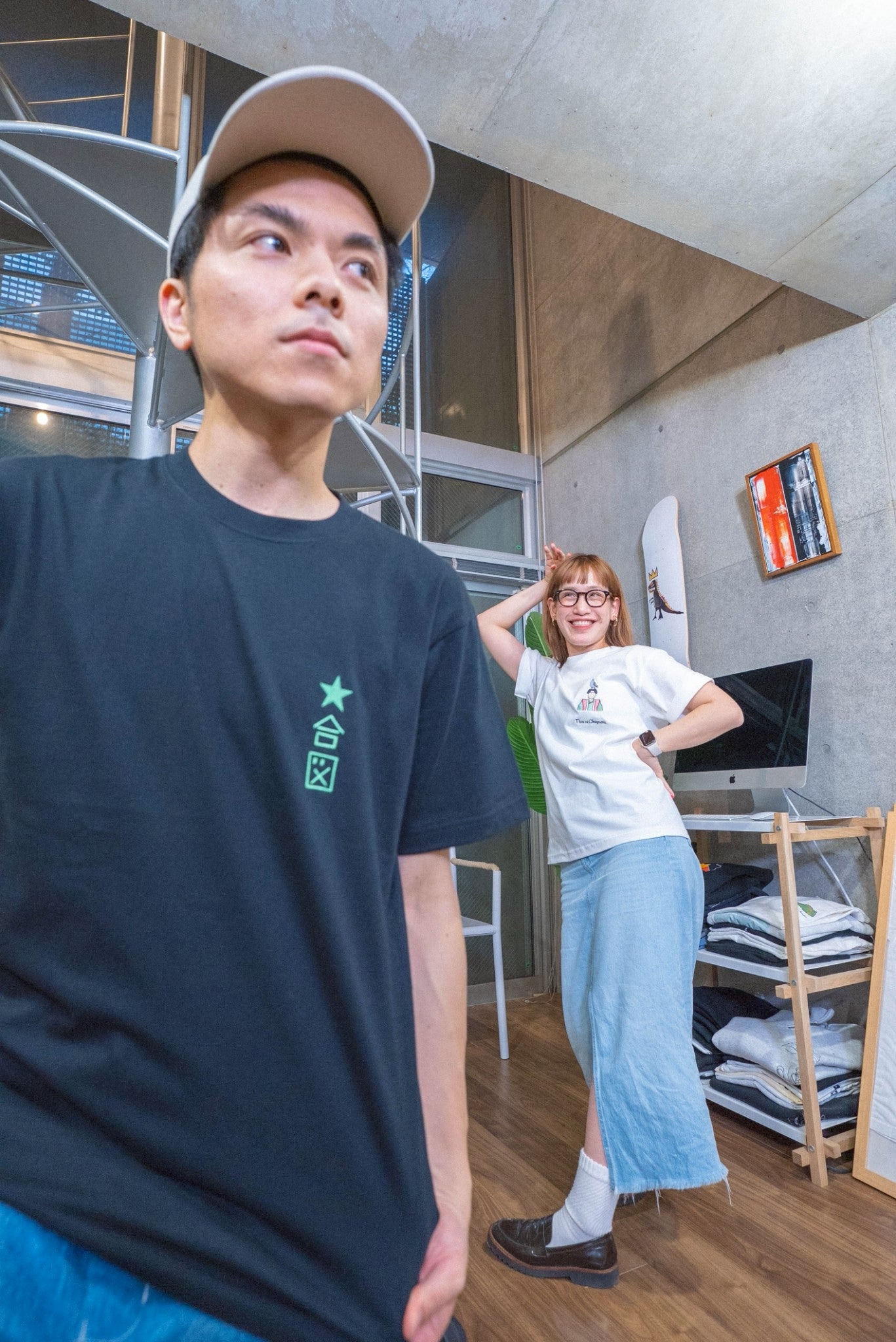 ★合図マークTee