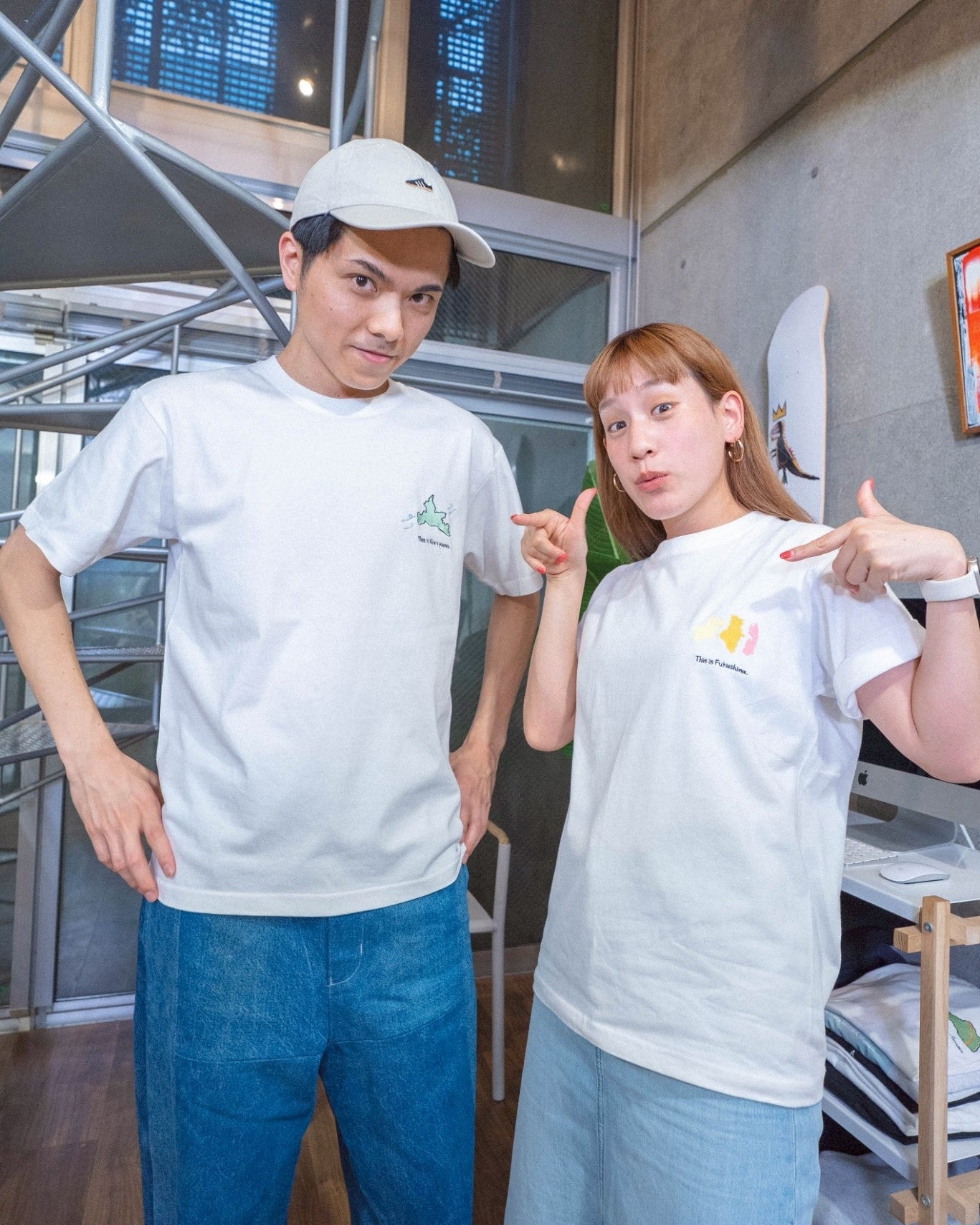 郡山風強すぎTee