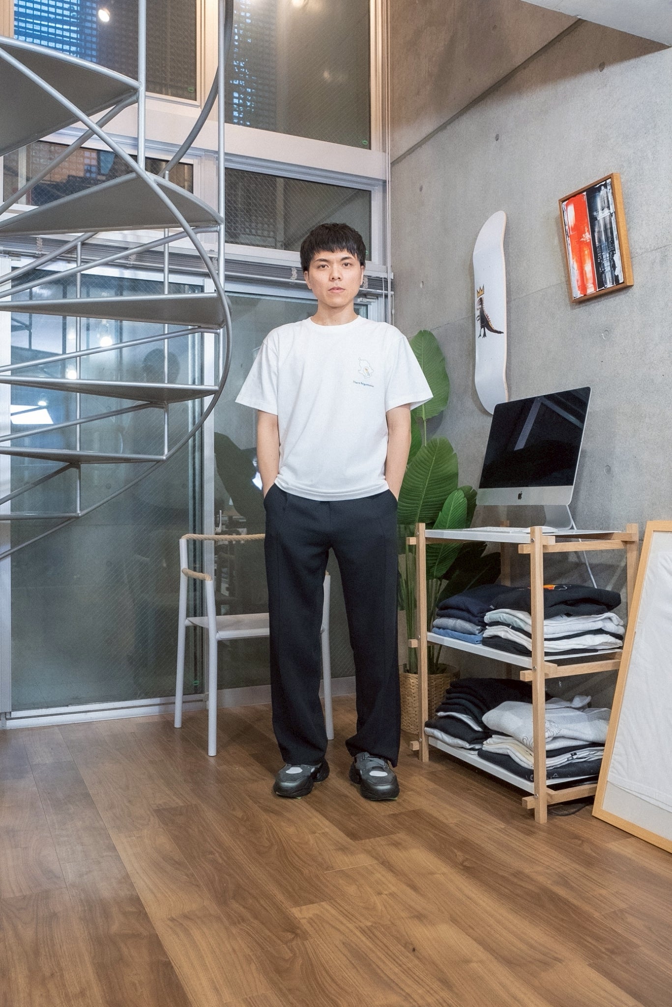 火山噴火後の降灰予報の図Tee