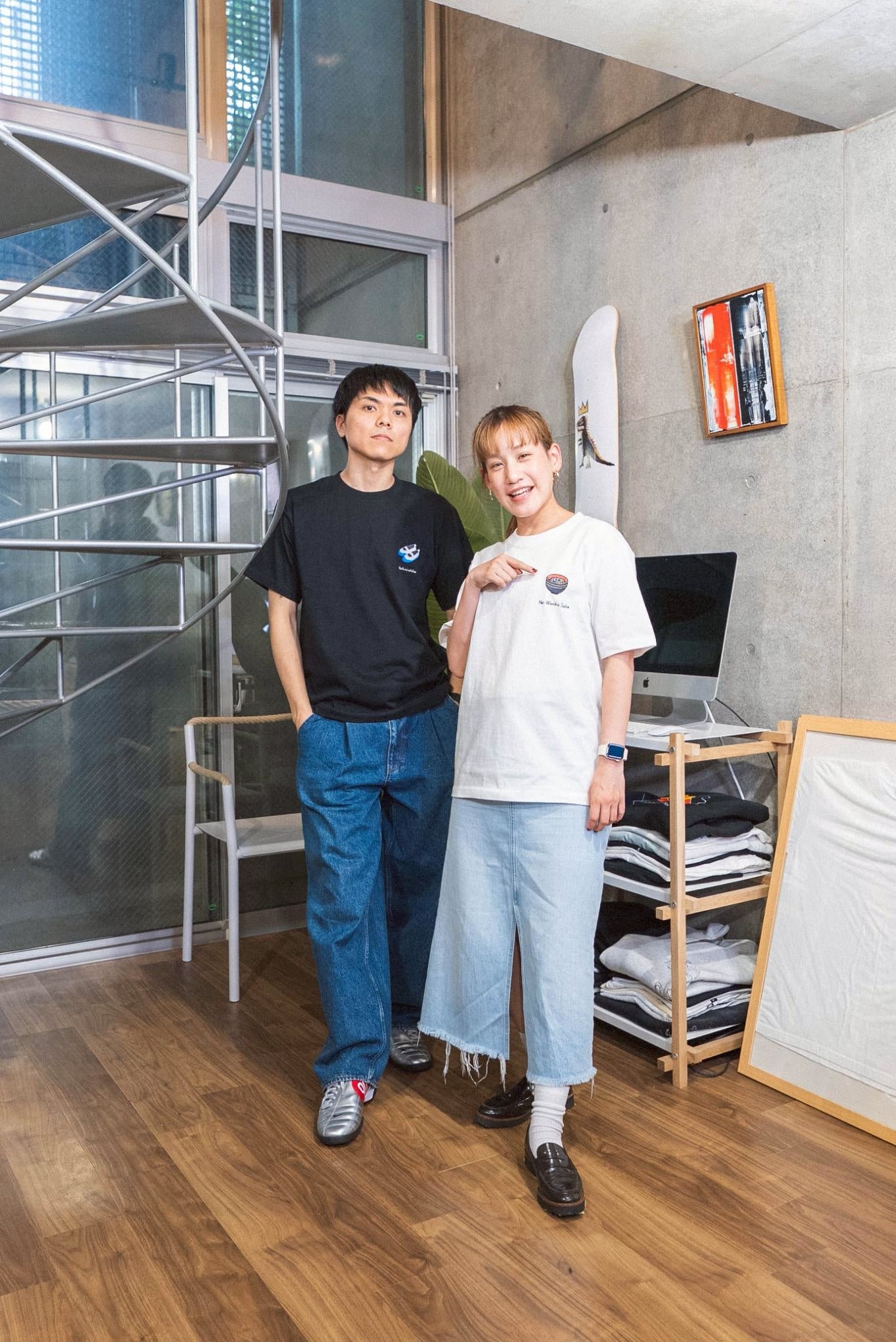 【受注】うわばき=中ズックTee