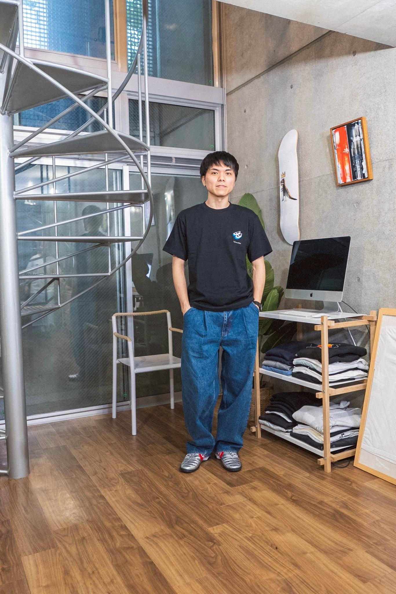 【受注】うわばき=中ズックTee