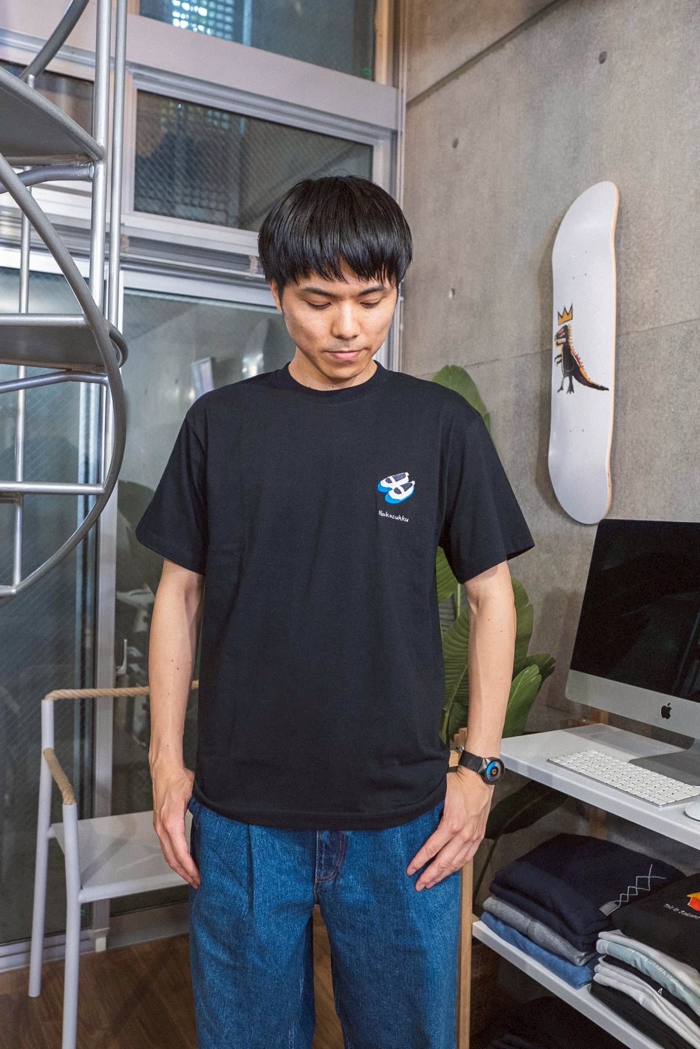 【受注】うわばき=中ズックTee