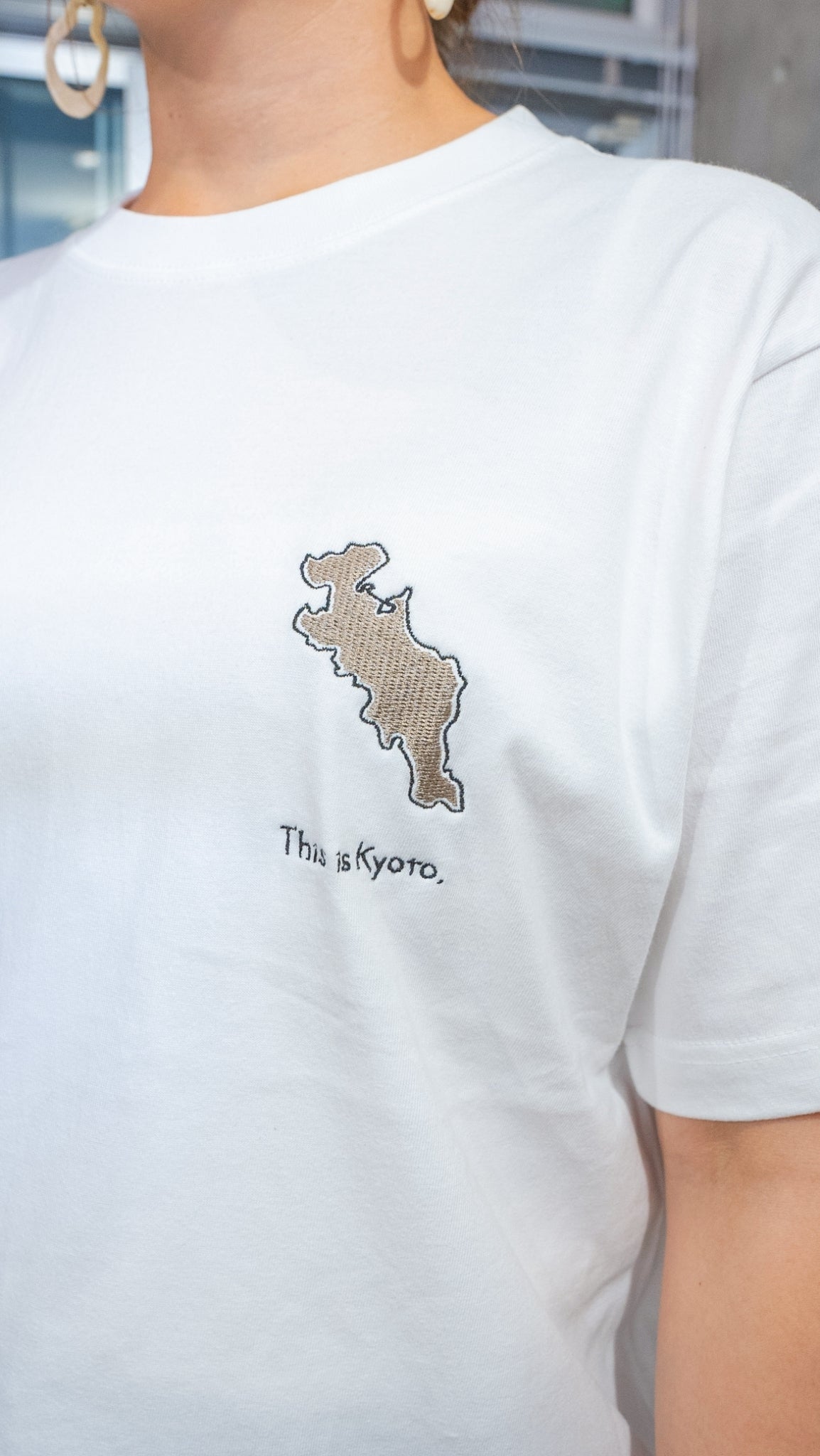 景観に配慮して作った京都Tee