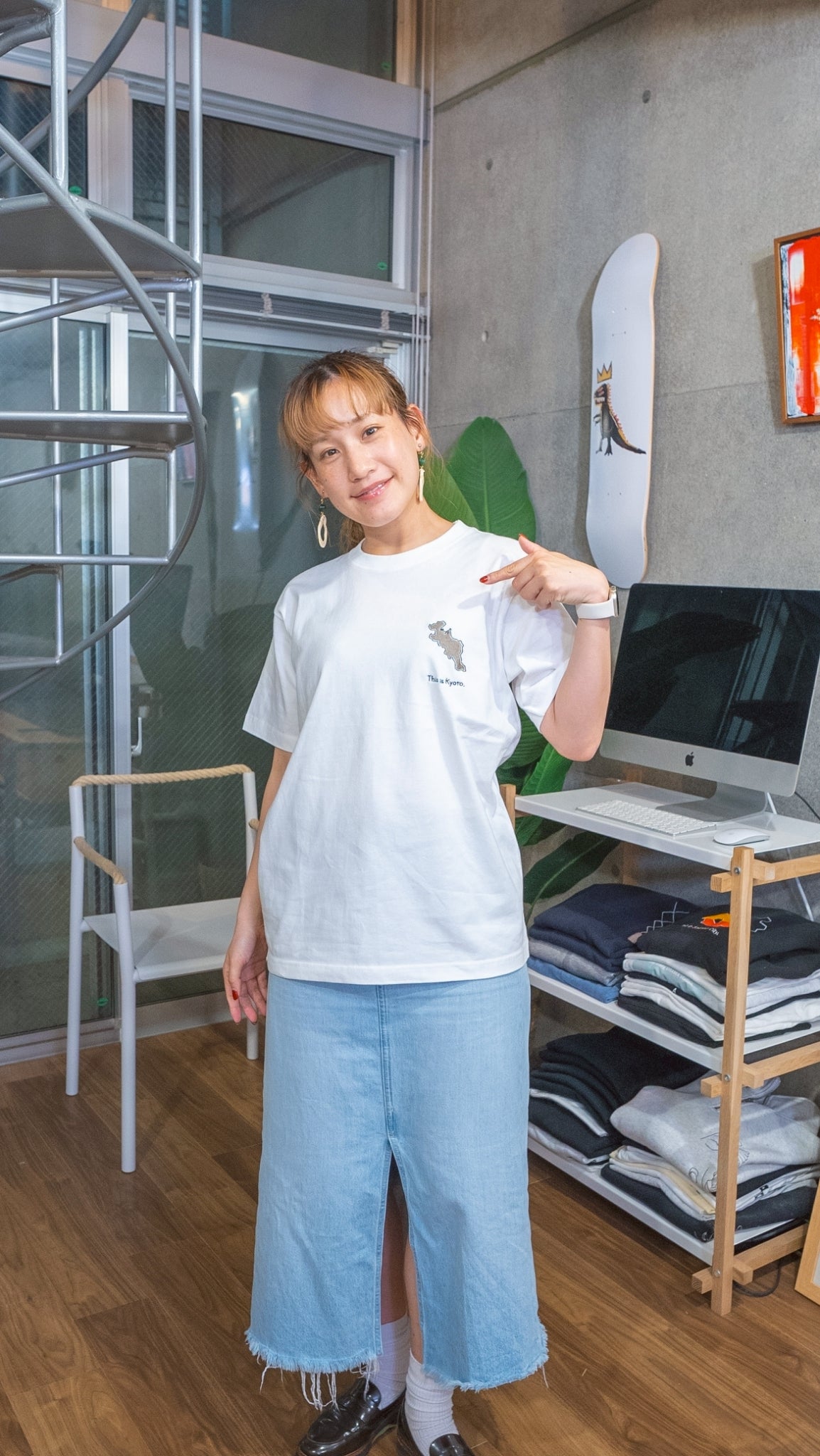 景観に配慮して作った京都Tee