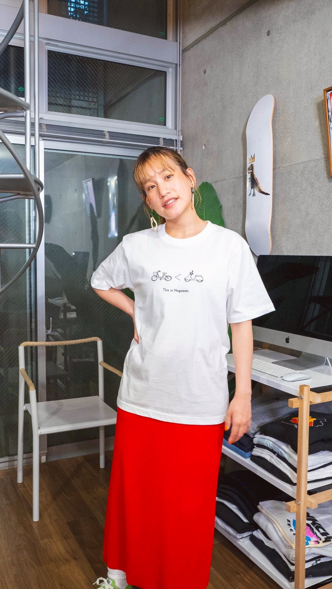 【受注】長崎、原付が優勝すぎるTee
