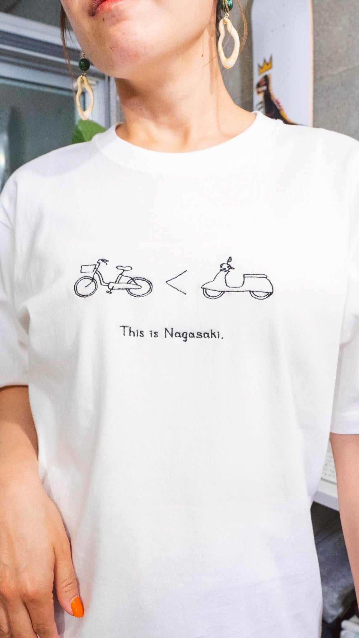 【受注】長崎、原付が優勝すぎるTee