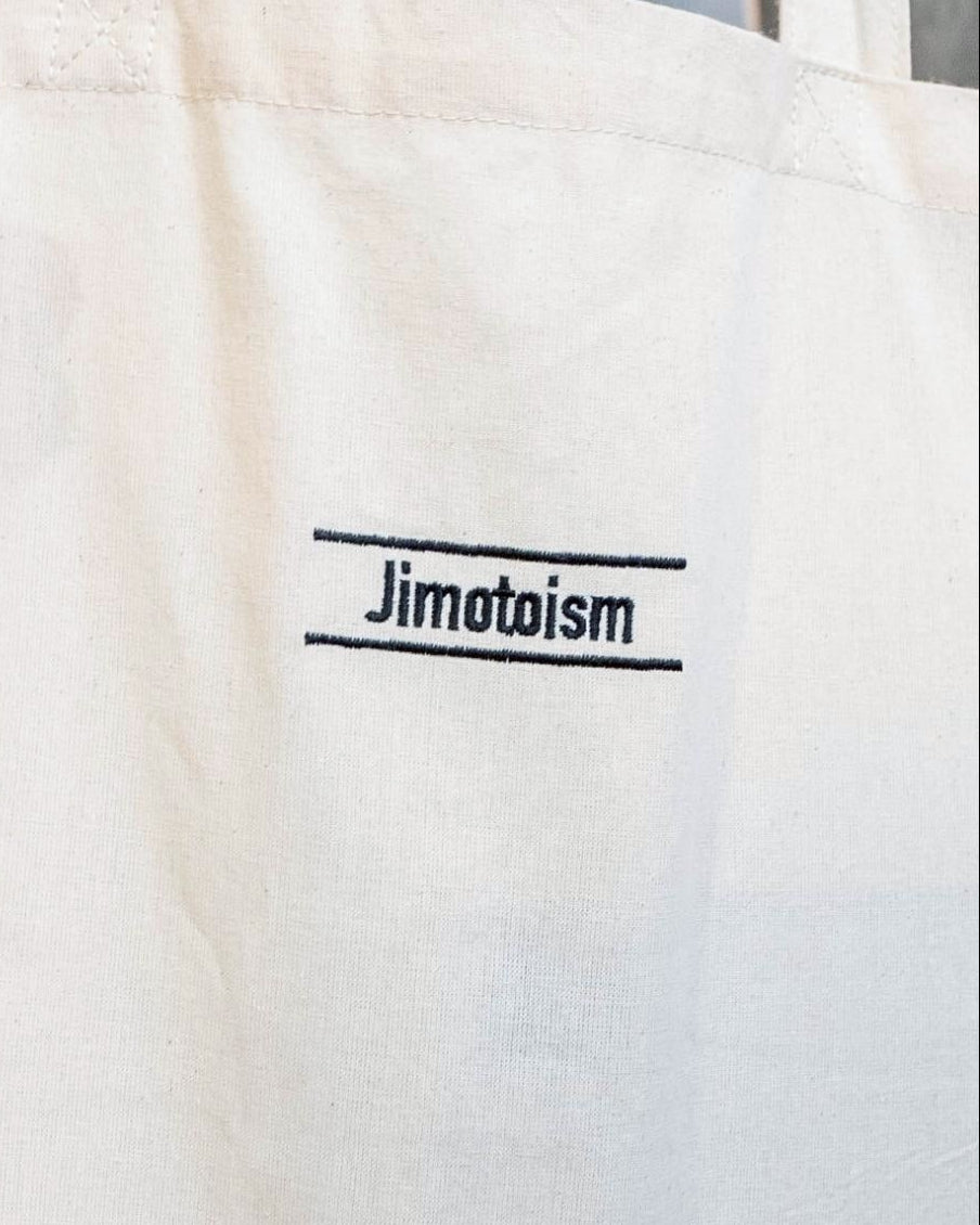 Jimotoismロゴトートバッグ