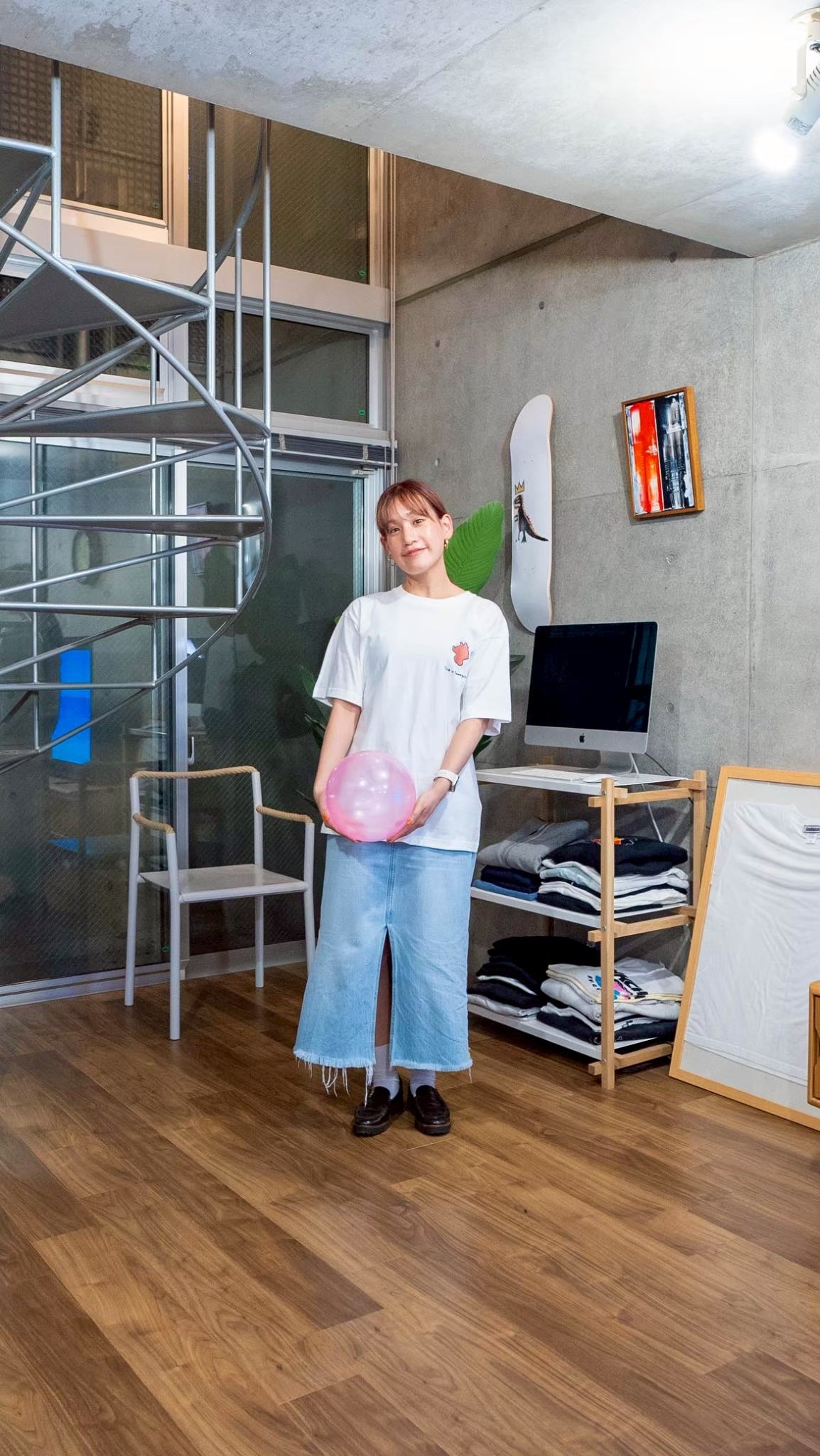 川口愛爆発Tee
