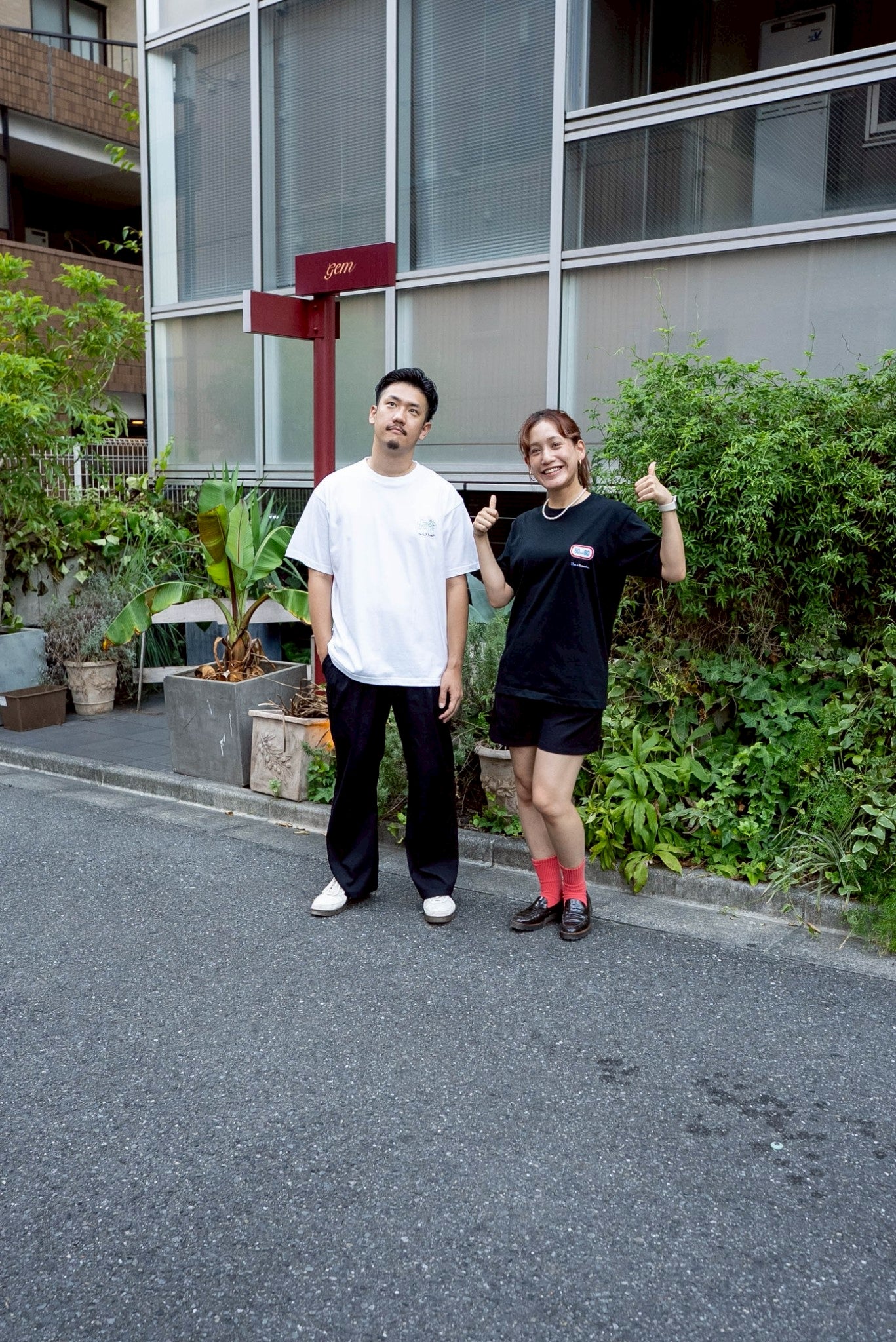別大国道で安全運転Tee